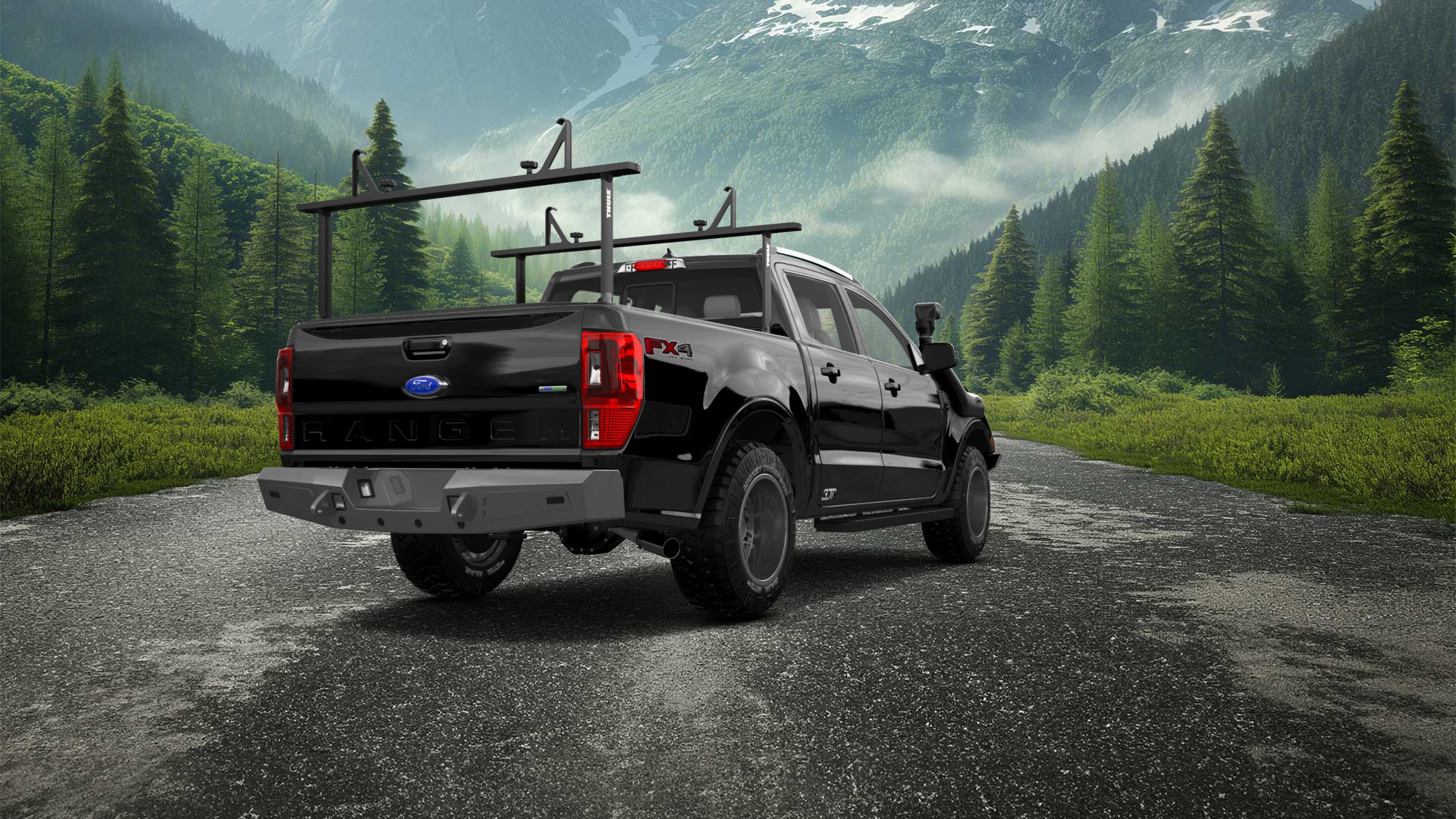 Ford Ranger 4 Door pickup truck 2019