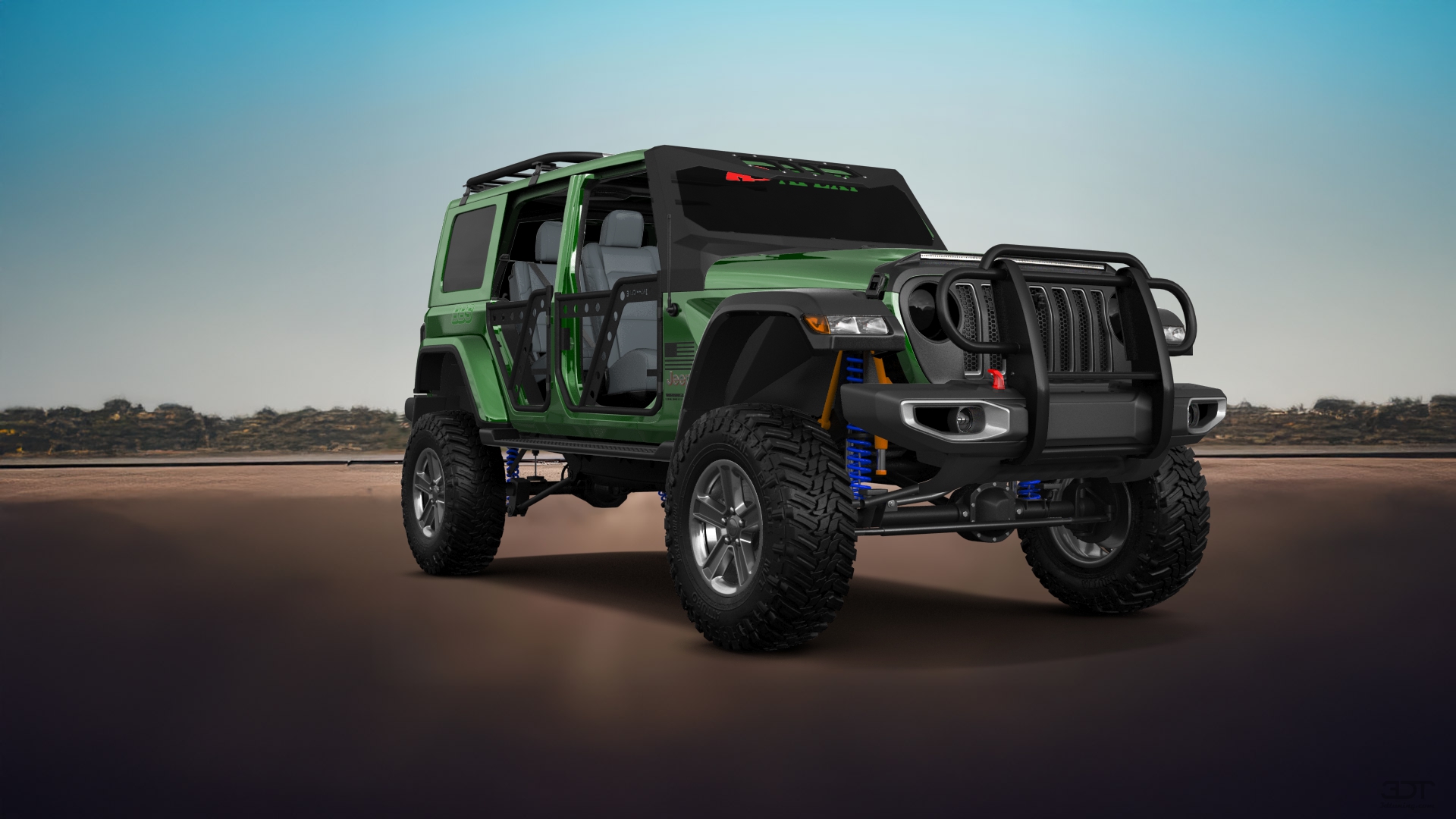 Jeep Wrangler Rubicon JL 4 Door SUV 2017 tuning