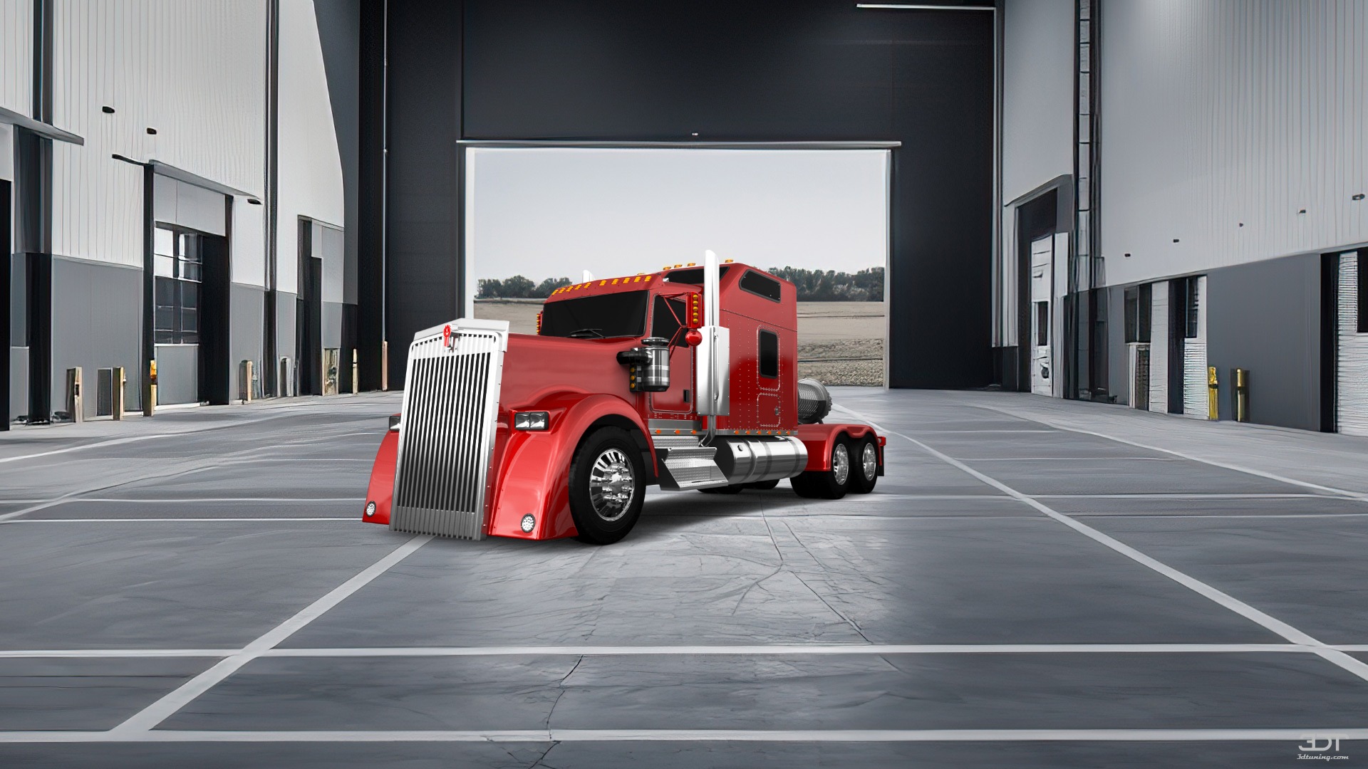 Kenworth W900 Sleeper Cab Truck 2015 tuning
