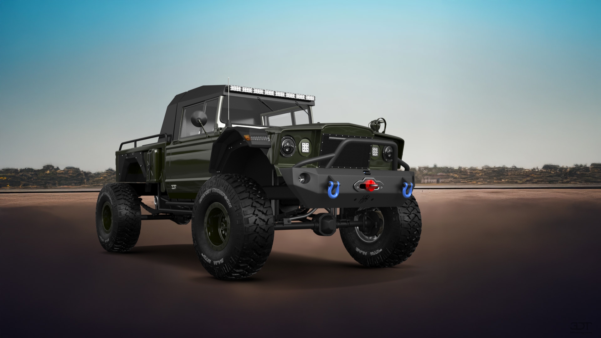 Jeep Kaiser M715 2 Door pickup truck 1968