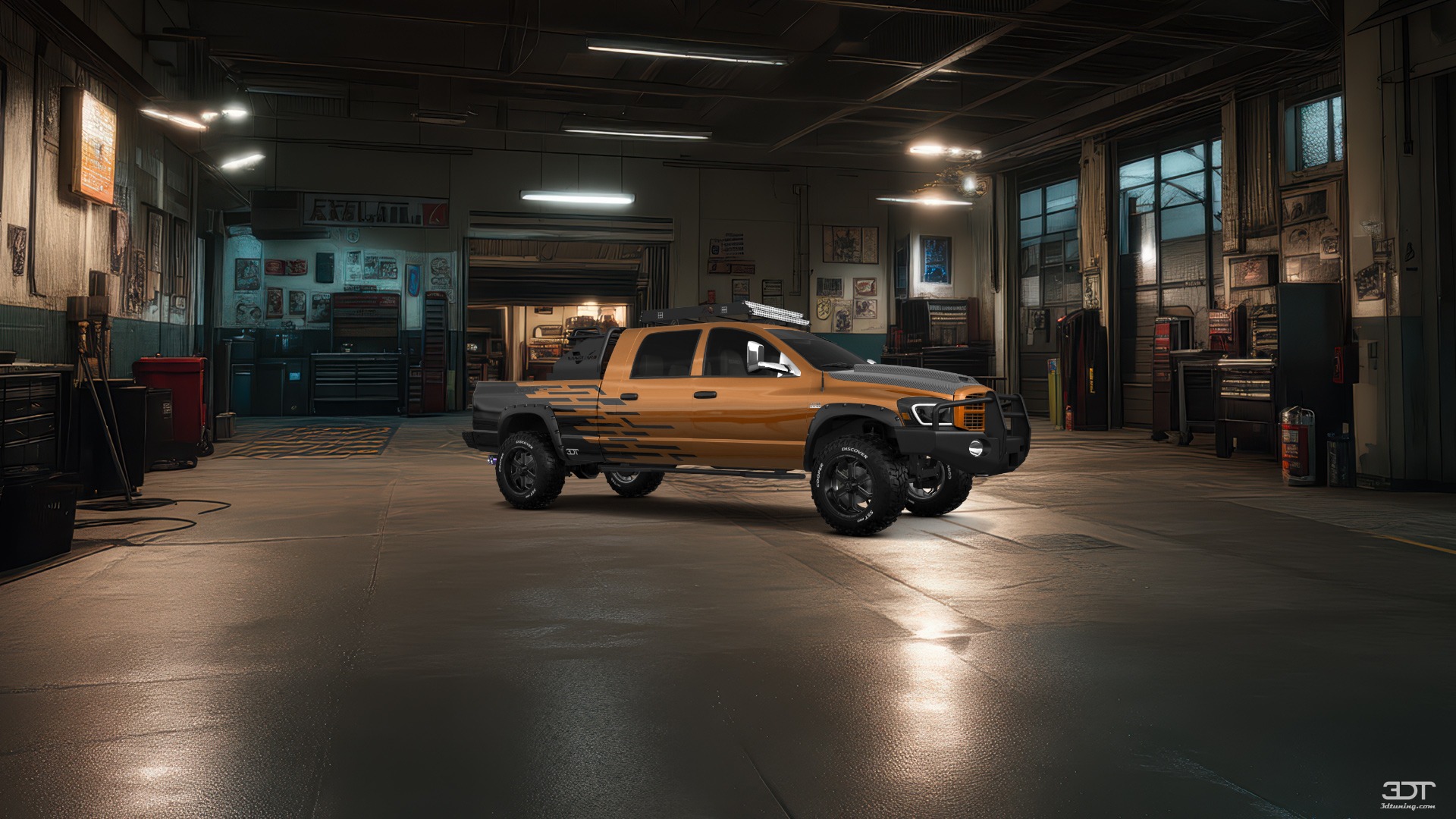 Dodge Ram 2500 4 Door pickup truck 2007 tuning