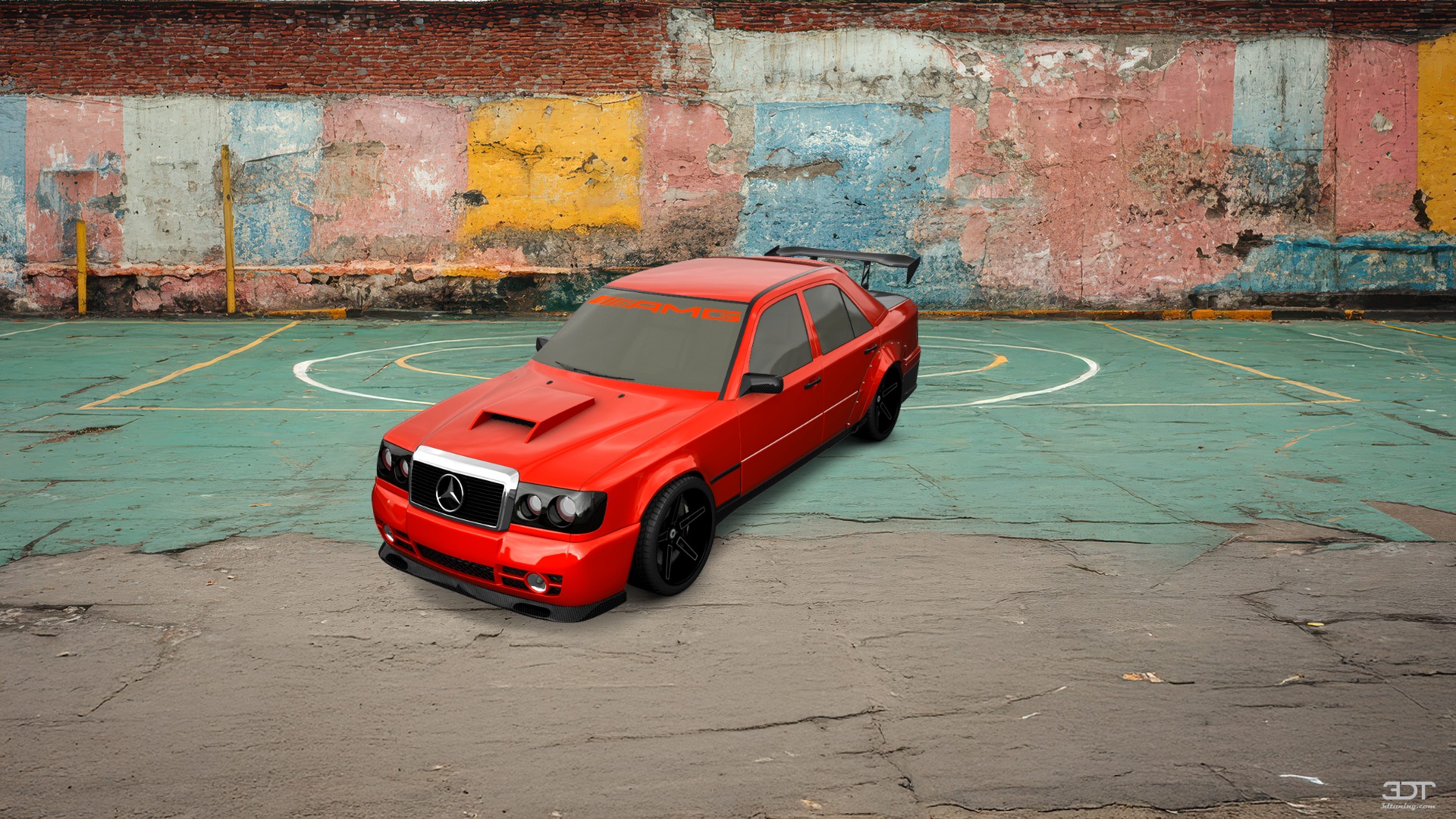 Mercedes E-Class Sedan 1984 tuning
