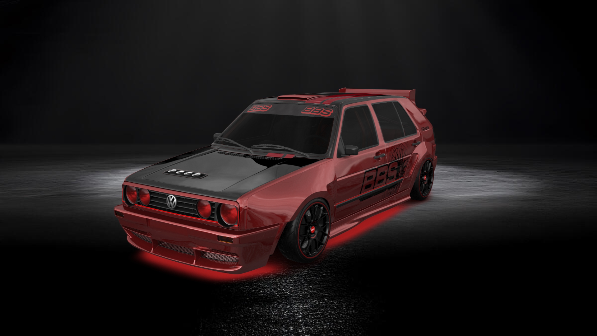 Volkswagen Golf Mk2 5 Door Hatchback 1983 tuning