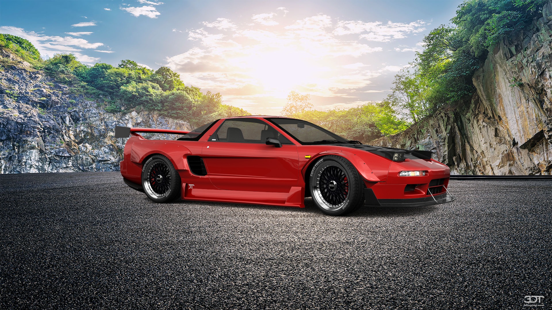 Tuning Honda NSX 2 Door Coupe 1990