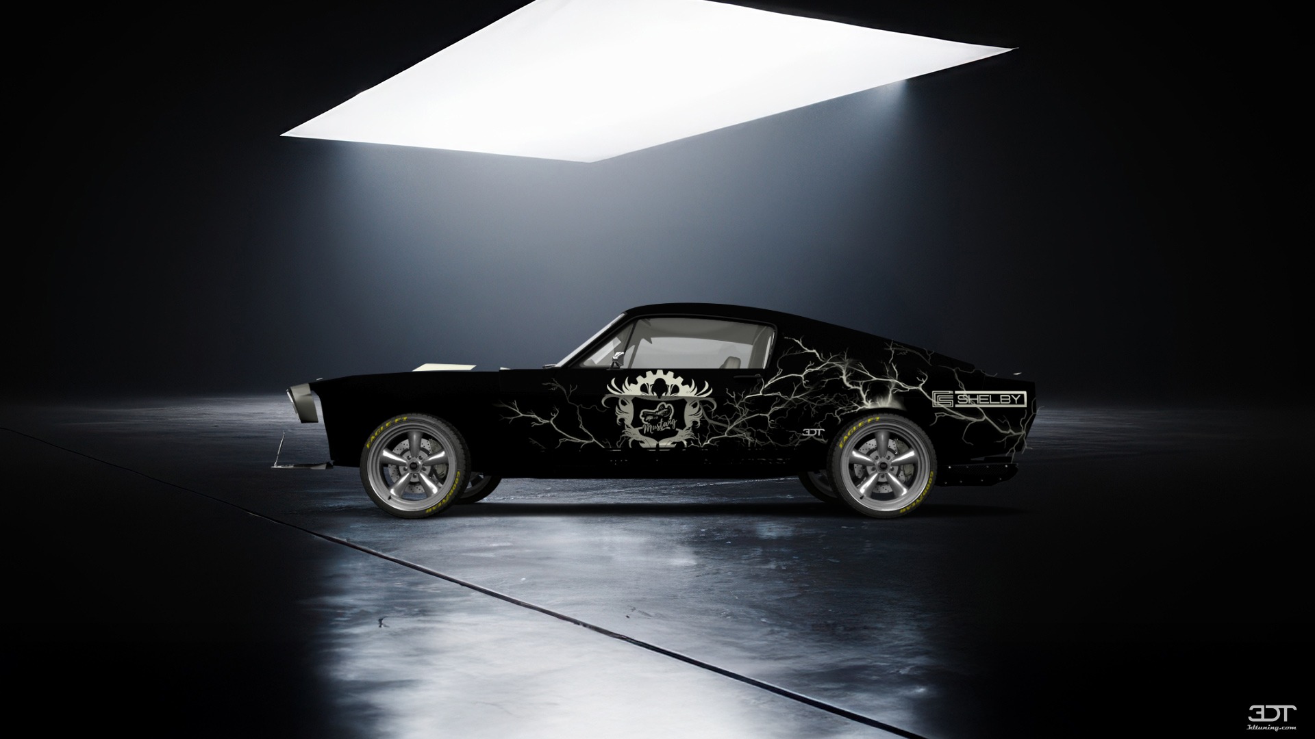 Mustang GT500 2 Door Coupe 1968 tuning