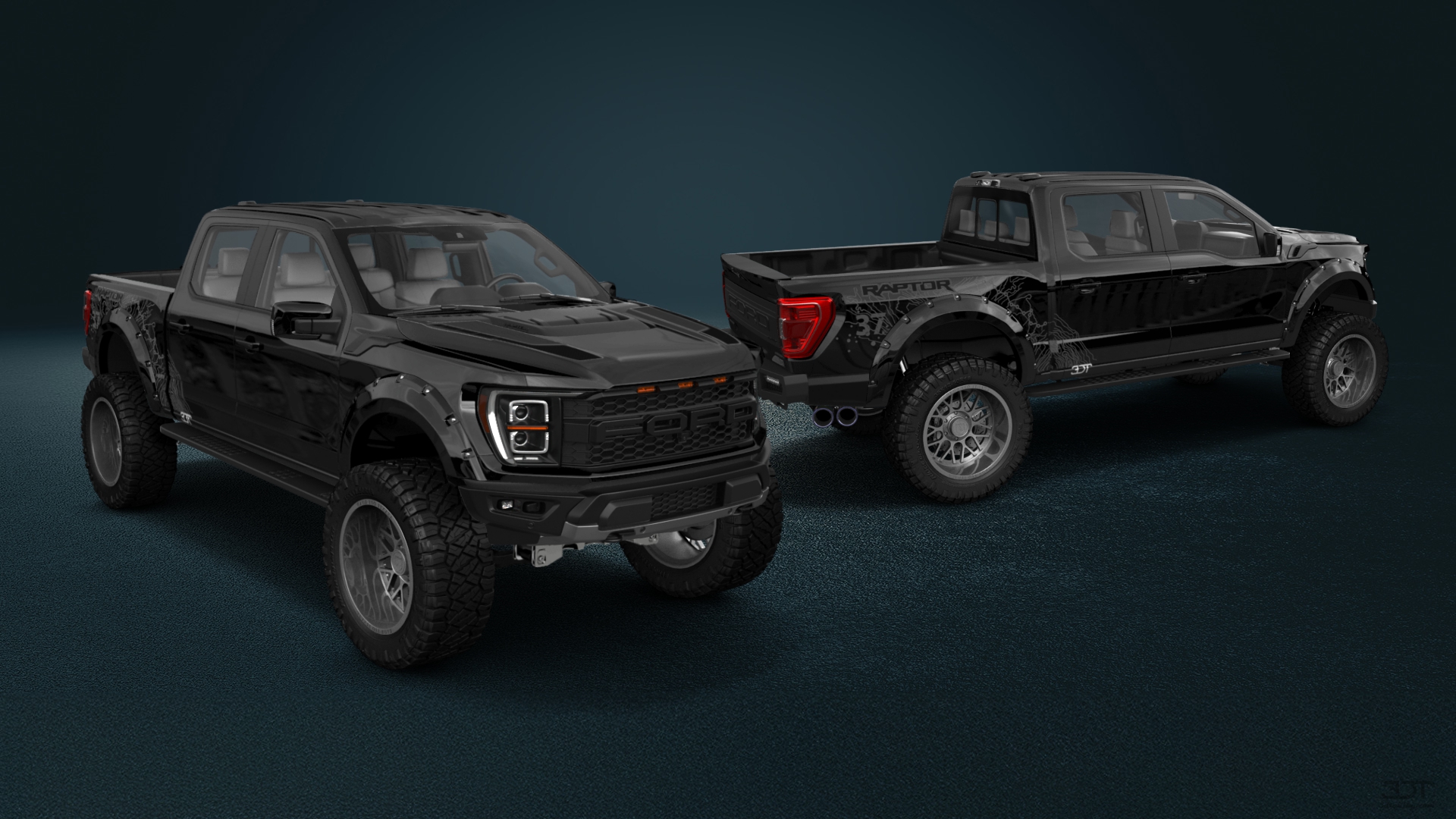 Ford F-150 Raptor 4 Door pickup truck 2021 tuning