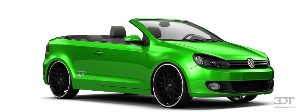 Tuning Volkswagen Golf 6 Cabriolet 2012
