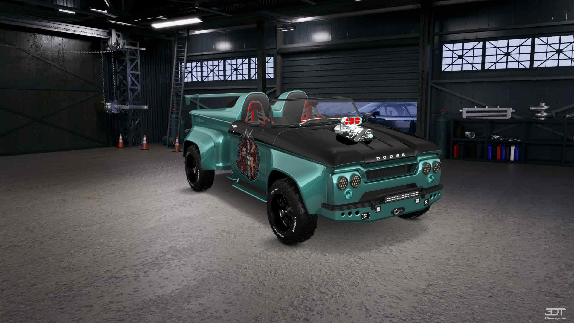 Dodge D-100 Stepside 2 Door pickup truck 1961