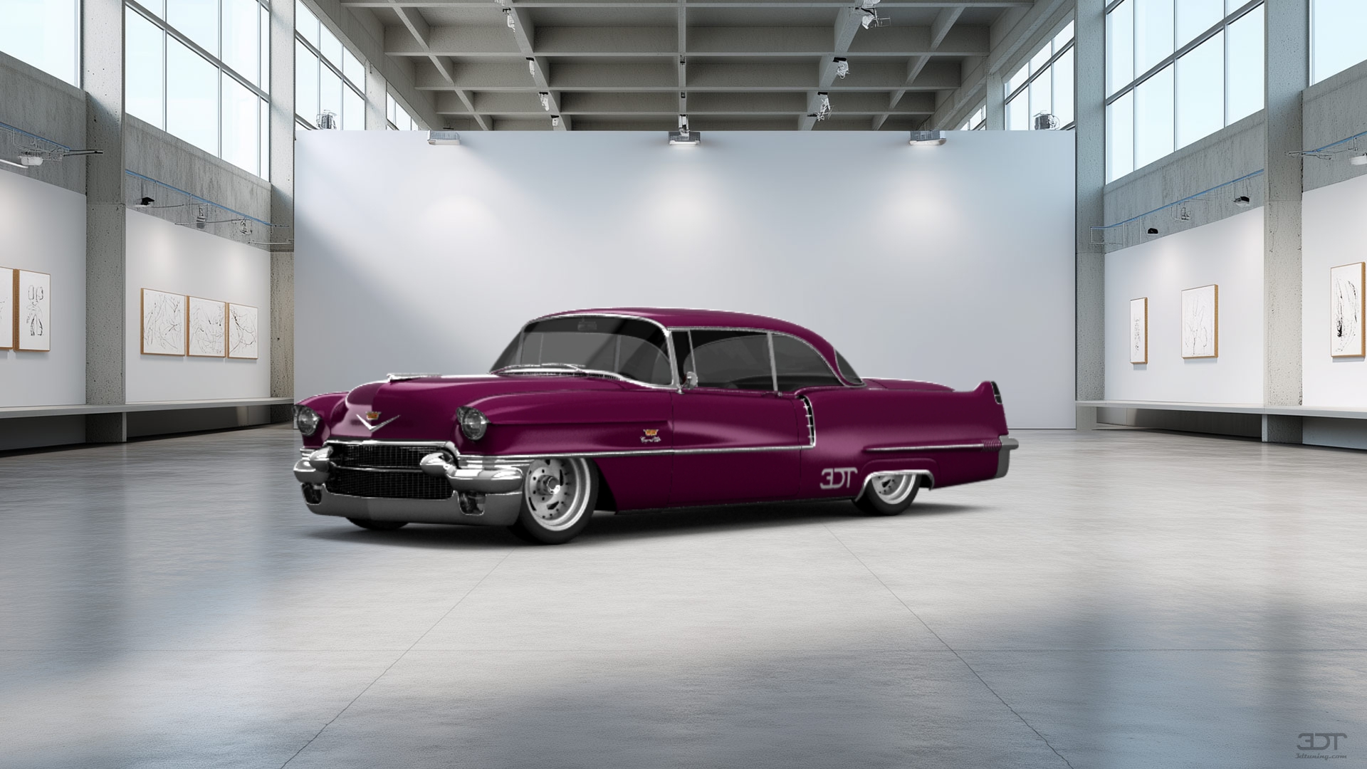 Cadillac De Ville Coupe 1956 tuning