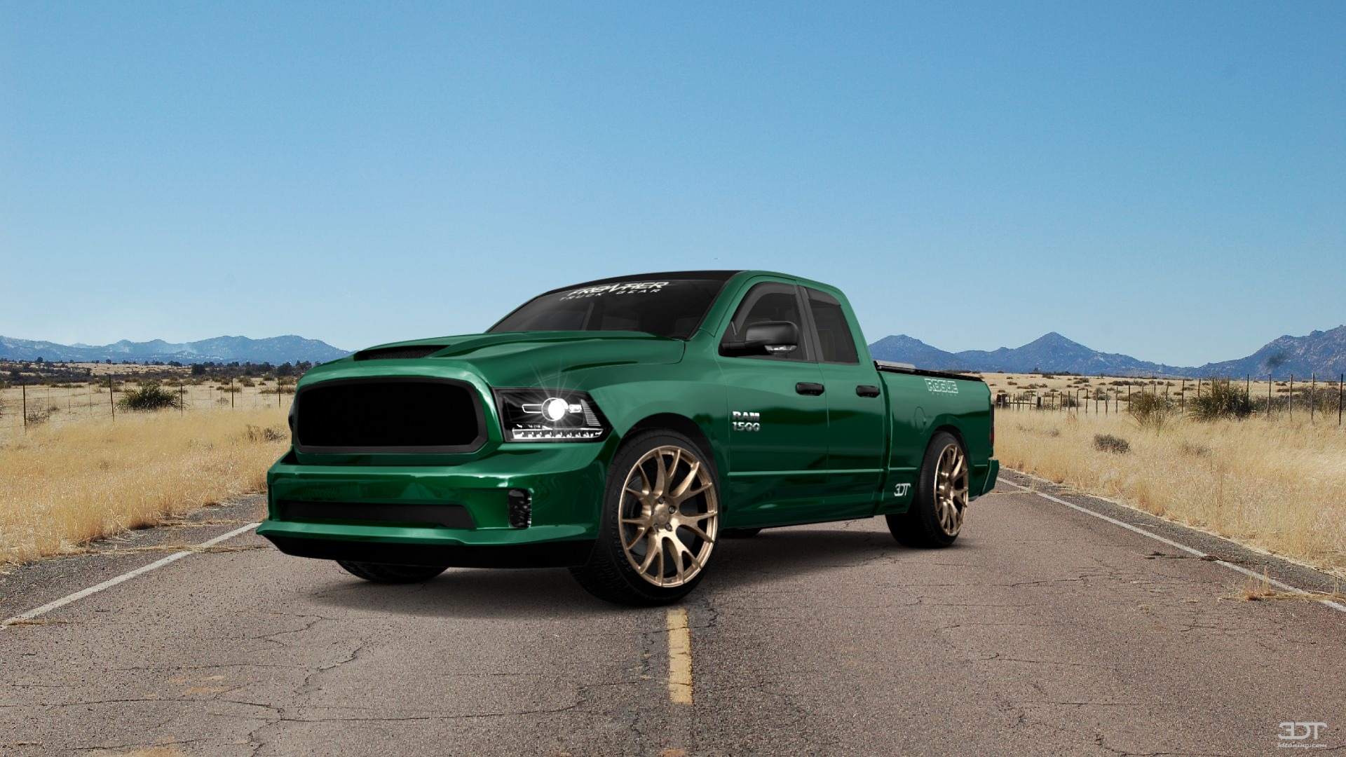 Dodge Ram 1500 Quad-Cab 4 door 2014 tuning