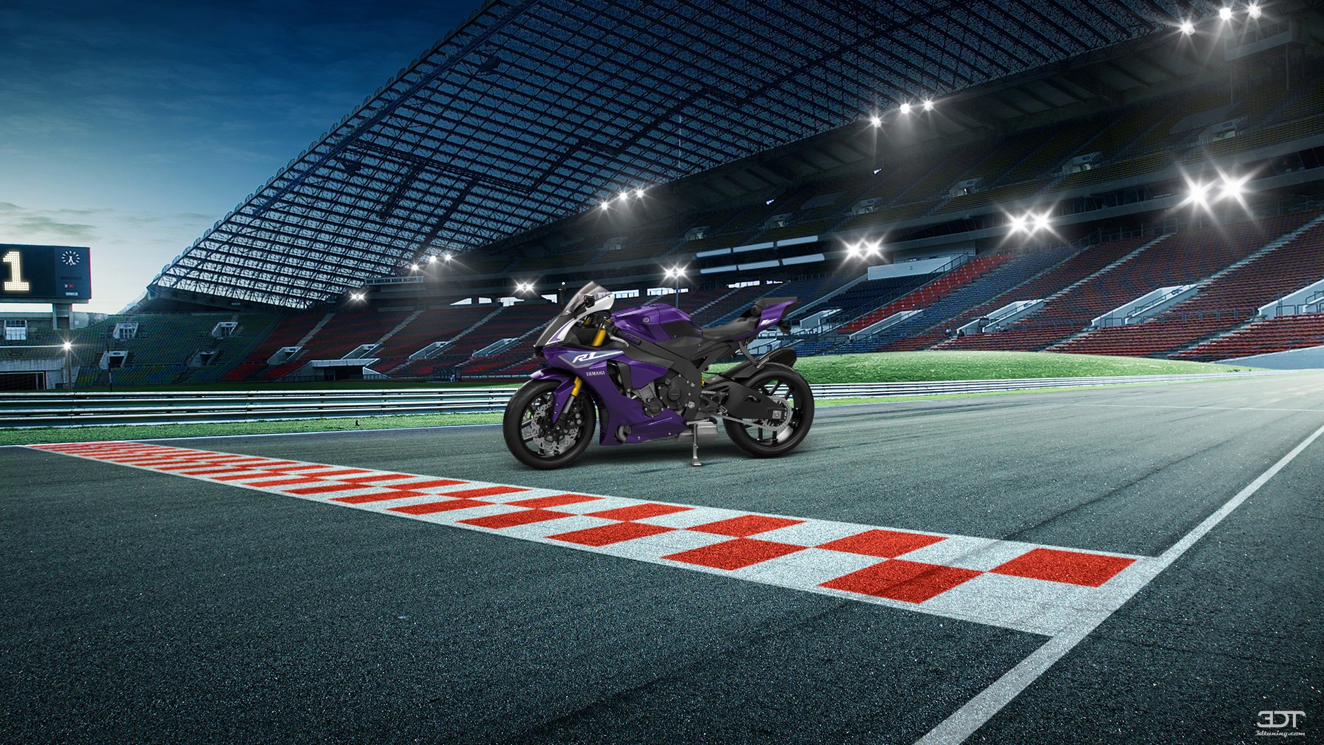 Yamaha YZF R1 Sport Bike 2015 tuning