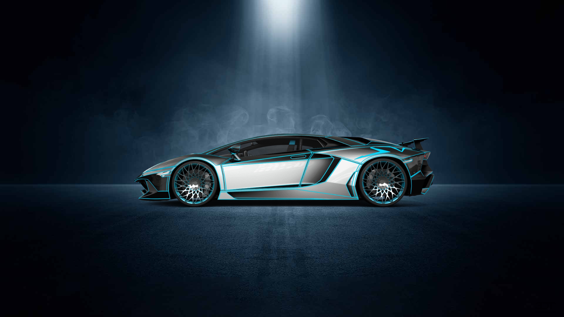 Lamborghini Aventador 2 Door Coupe 2012 tuning
