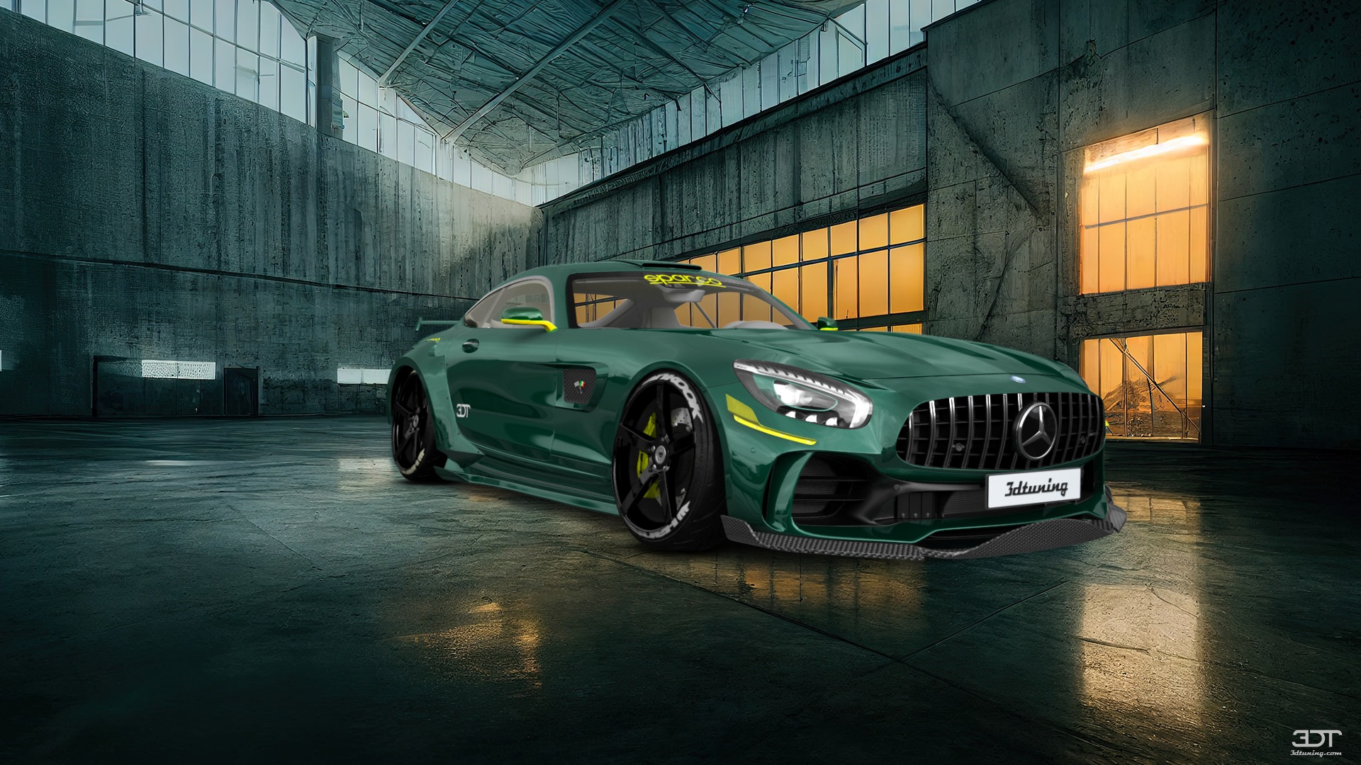Mercedes AMG GT 2 door fastback coupe 2015 tuning