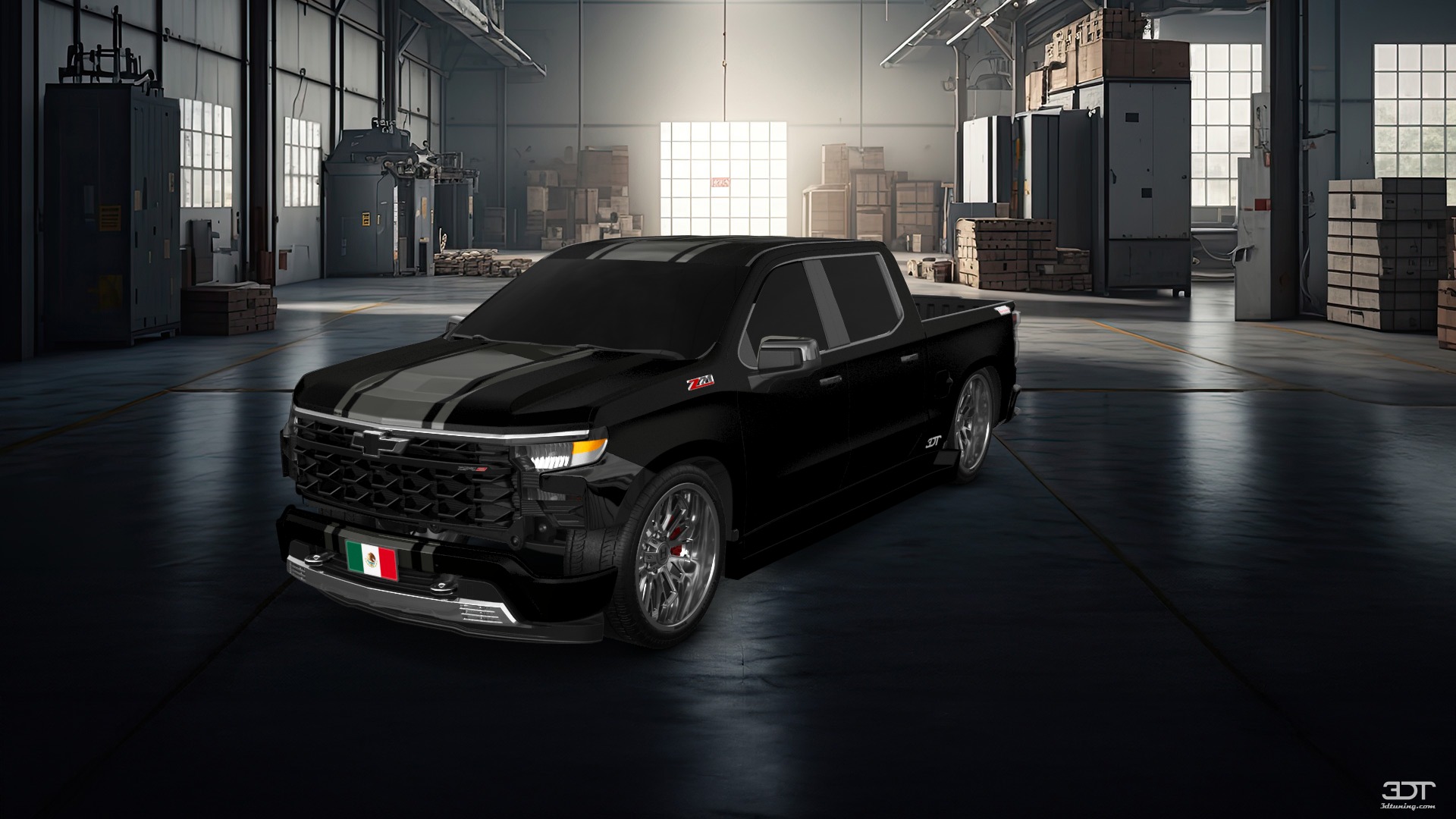 Chevrolet Silverado 1500 Crew Cab 5.8 ft box 4 Door pickup truck 2023 tuning