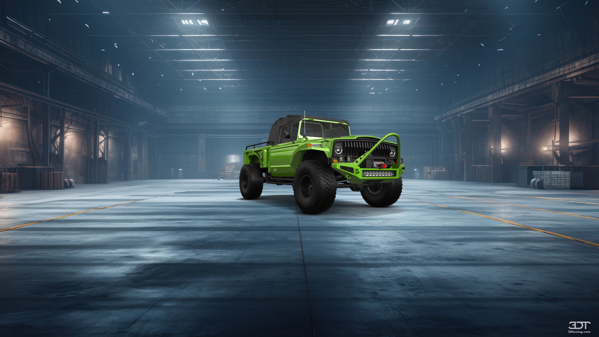 Jeep Kaiser M715 2 Door pickup truck 1968 tuning