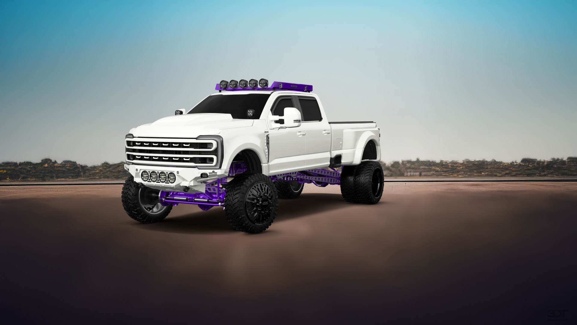 Ford F-350 DRW Crew Cab 4 Door pickup truck 2023 tuning