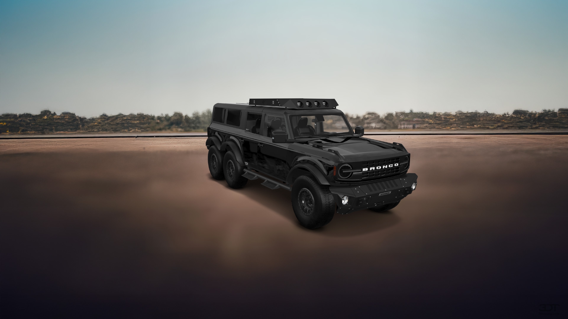 Ford Bronco 6X6 4 Door pickup truck 2021 tuning