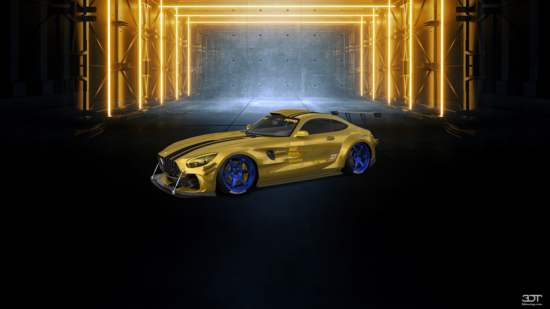 Mercedes AMG GT 2 door fastback coupe 2015 tuning