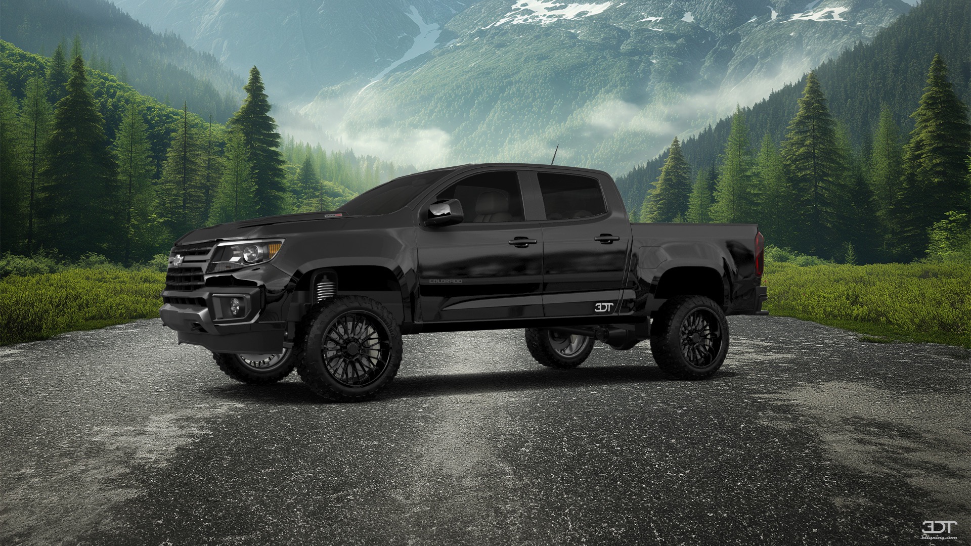 Chevrolet Colorado Crew Cab 4 Door pickup truck 2015 tuning