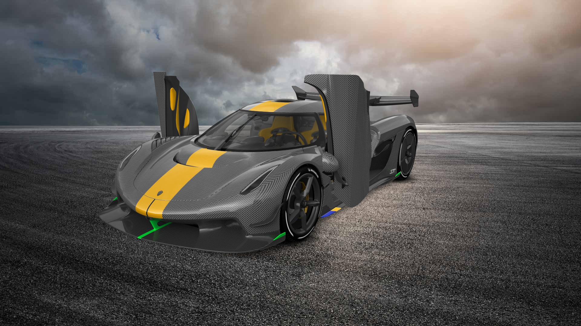 Koenigsegg Jesko 2 door targa top 2020 Immagini