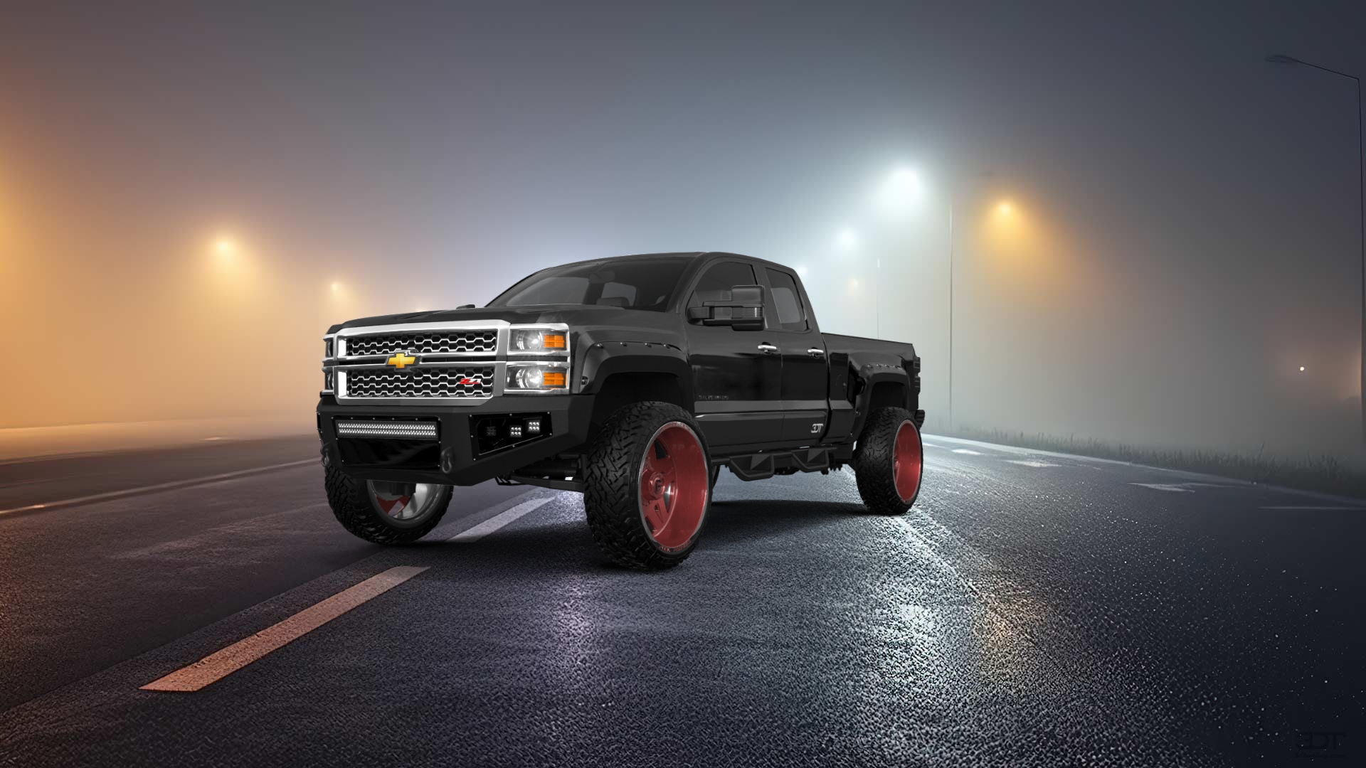 Chevrolet Silverado 1500 6.5 ft box 4 Door pickup truck 2014