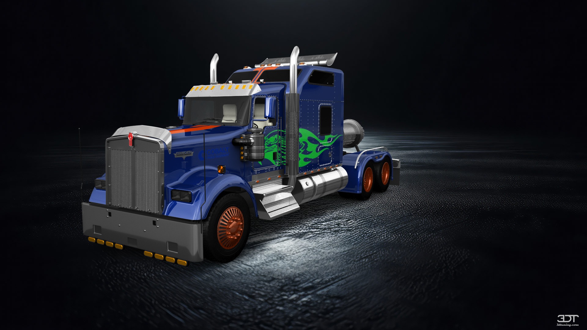 Kenworth W900 Sleeper Cab Truck 2015