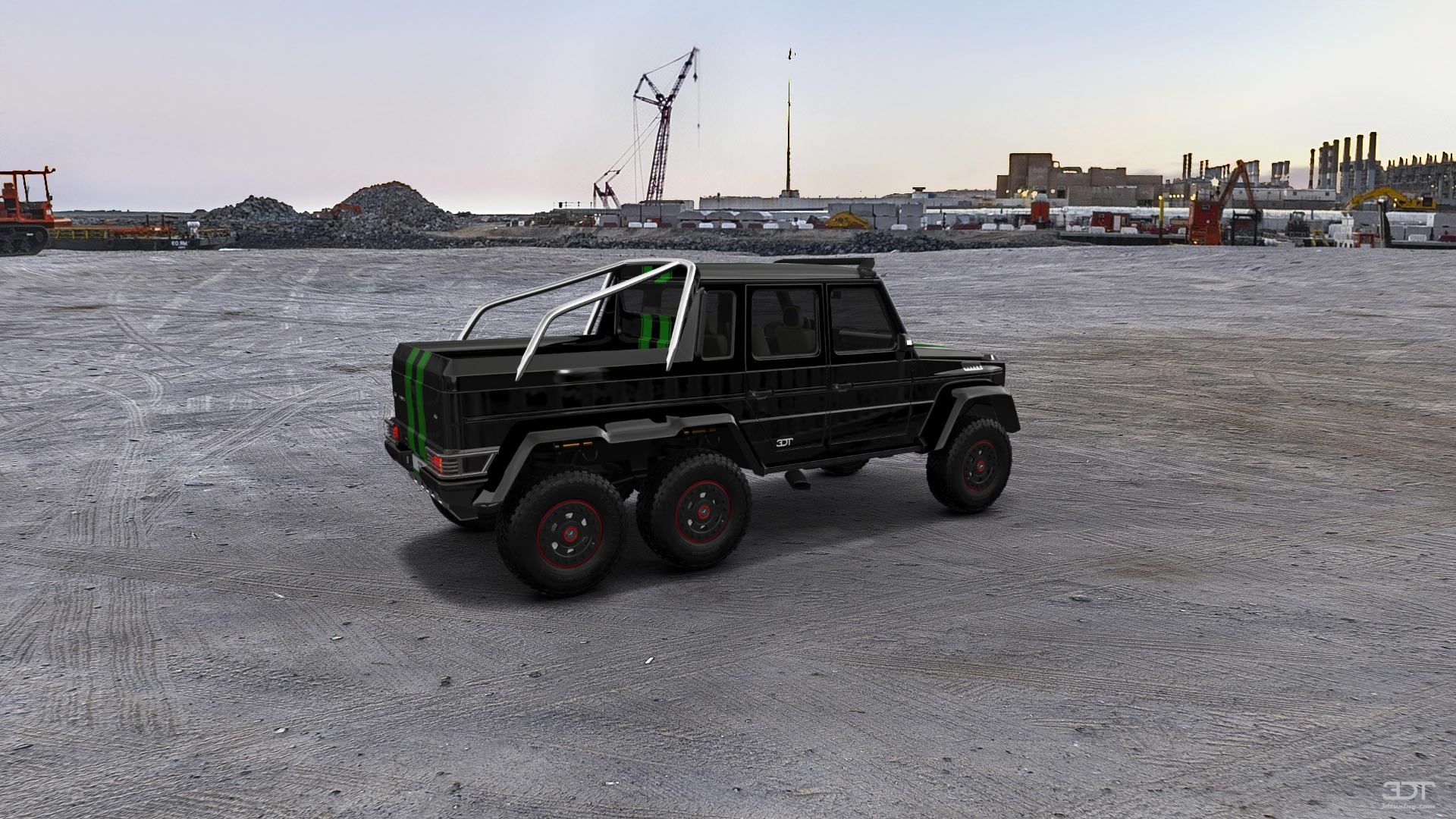 Mercedes G 63 AMG 6x6 4 Door pickup truck 2013