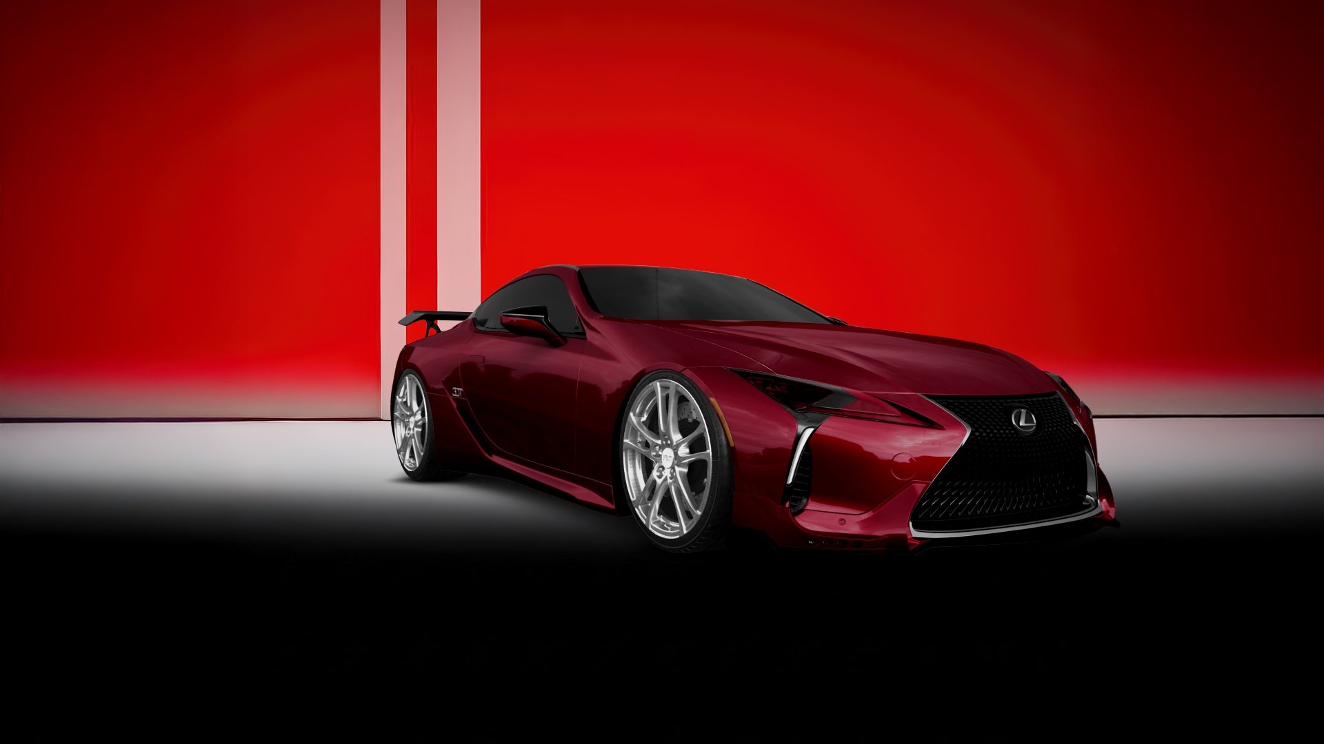 Lexus LC500 2 door fastback coupe 2017 tuning
