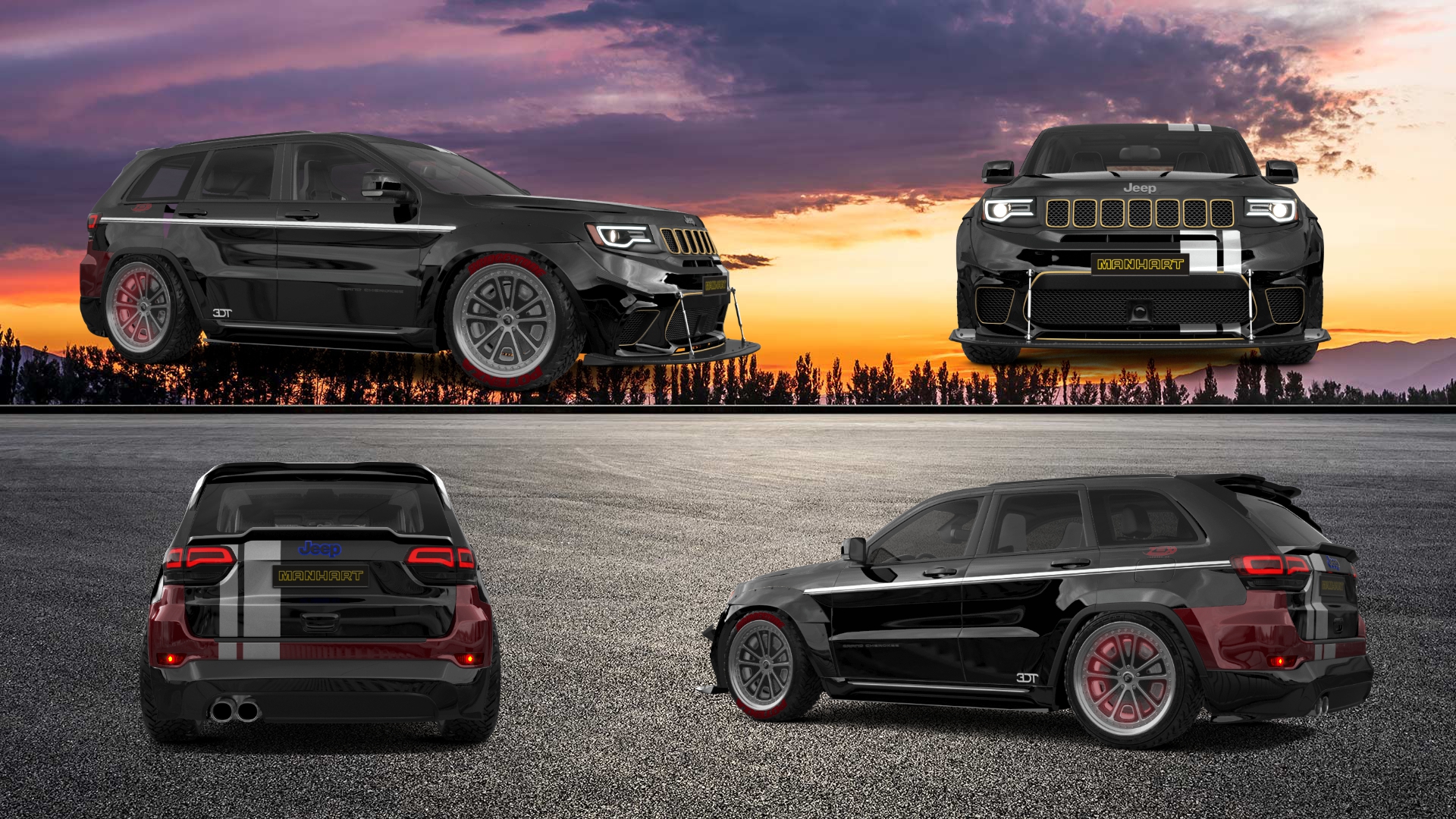 Jeep Grand Cherokee 5 Door SUV 2017 tuning