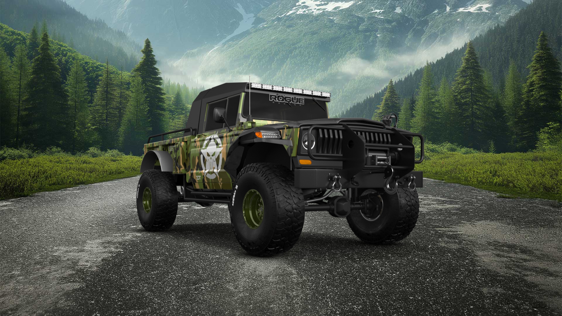 Jeep Kaiser M715 2 Door pickup truck 1968 Images