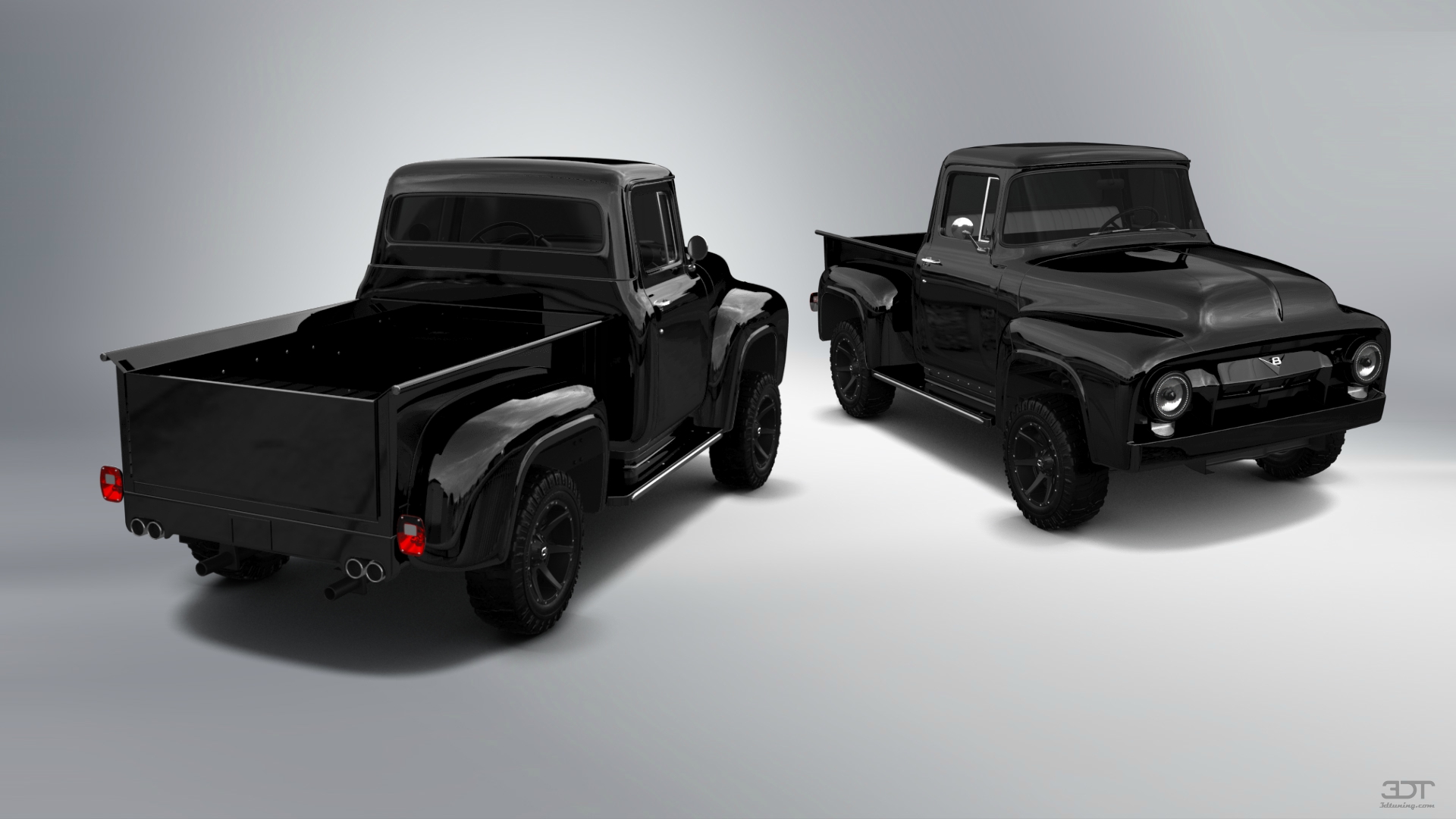 Ford F-100 2 Door truck 1956 tuning