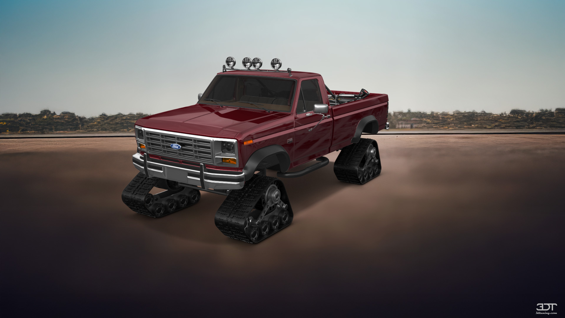 Ford F-150 2 Door pickup truck 1986 tuning