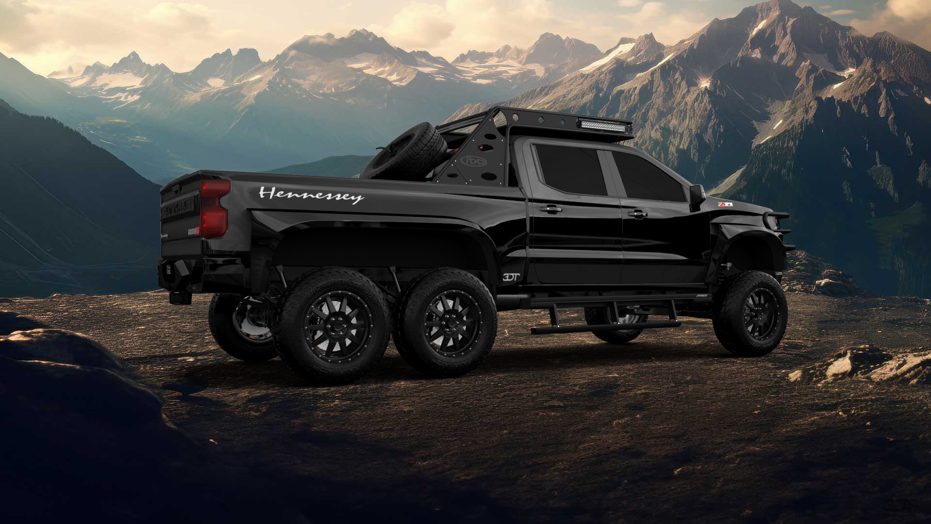 Chevrolet Silverado Hennessey Goliath 6X6 Truck 2020 Images