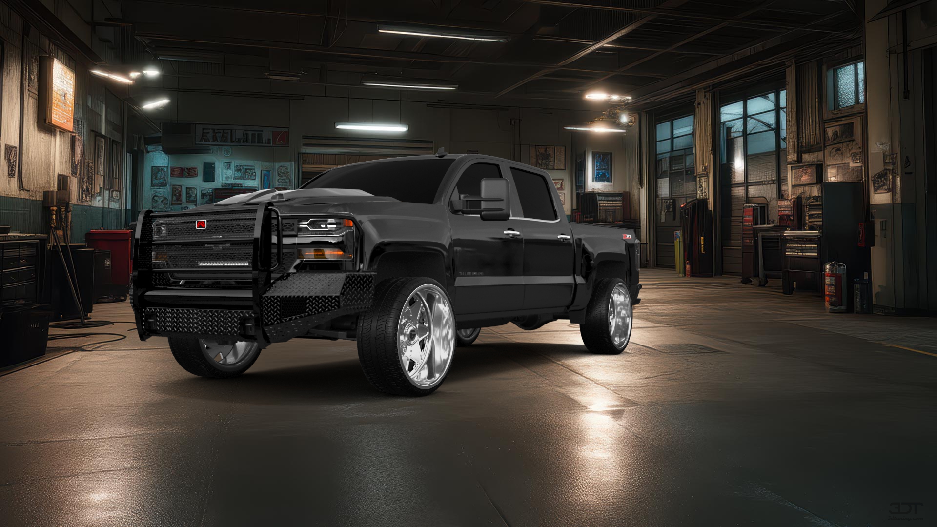 Chevrolet Silverado 1500 4 Door pickup truck 2016 tuning