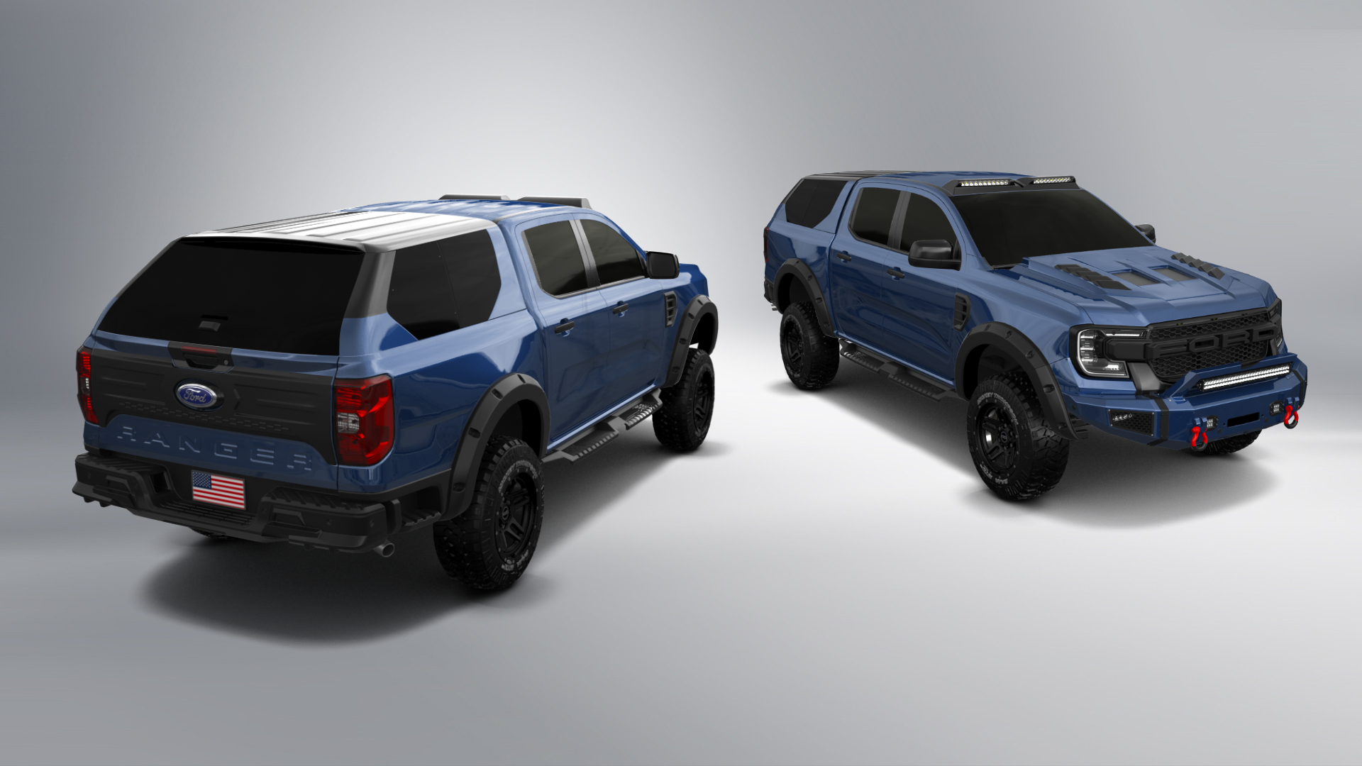 Ford Ranger 4 Door pickup truck 2022