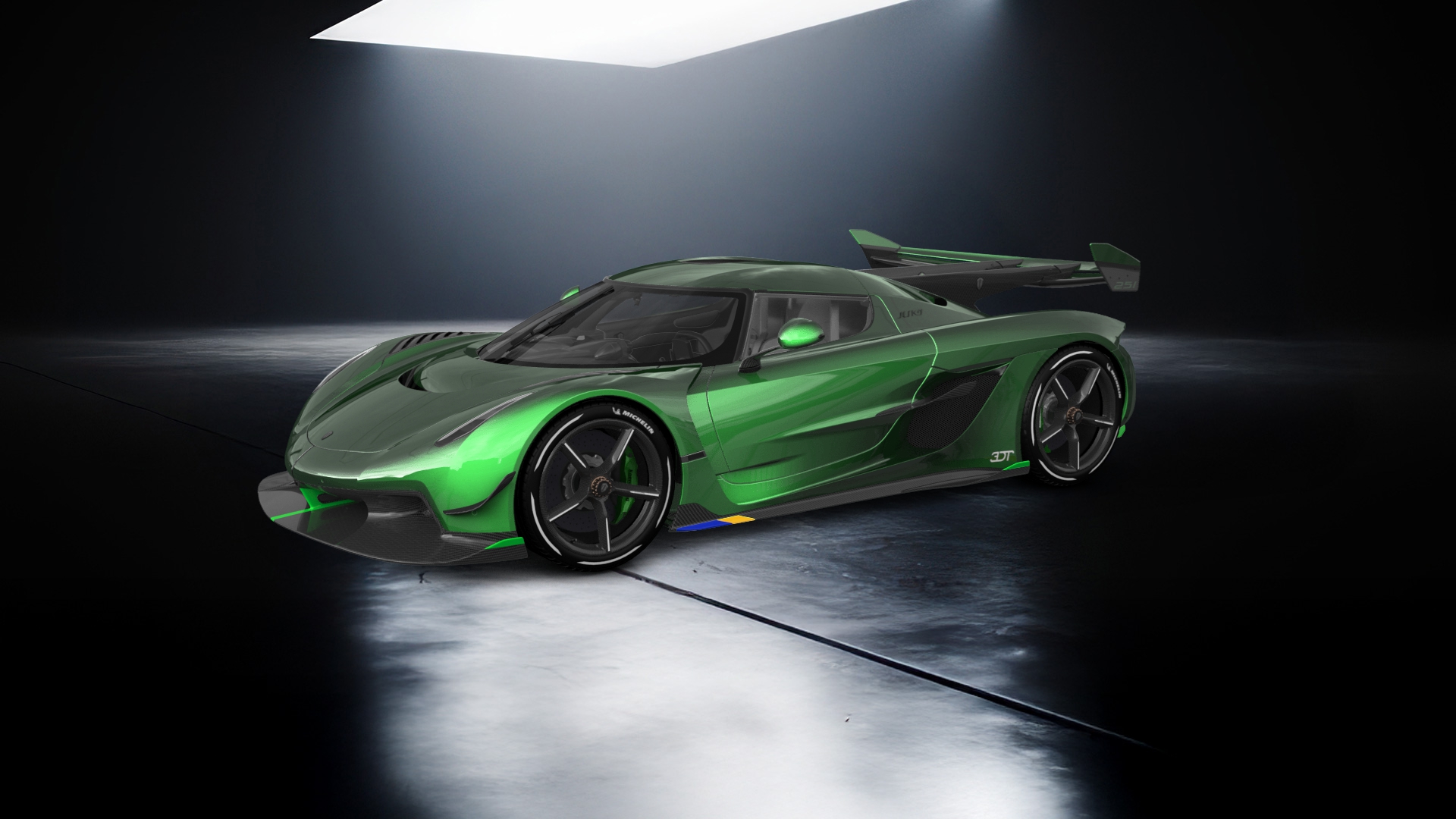 Koenigsegg Jesko 2 door targa top 2020 tuning