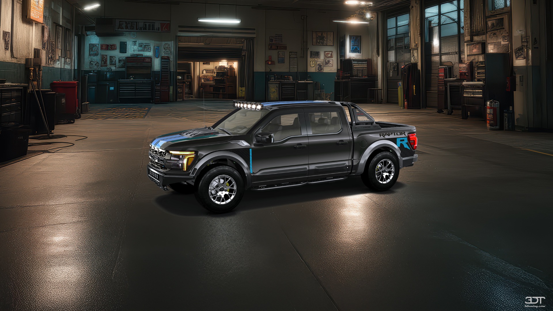Ford F-150 Raptor 4 Door pickup truck 2024 tuning