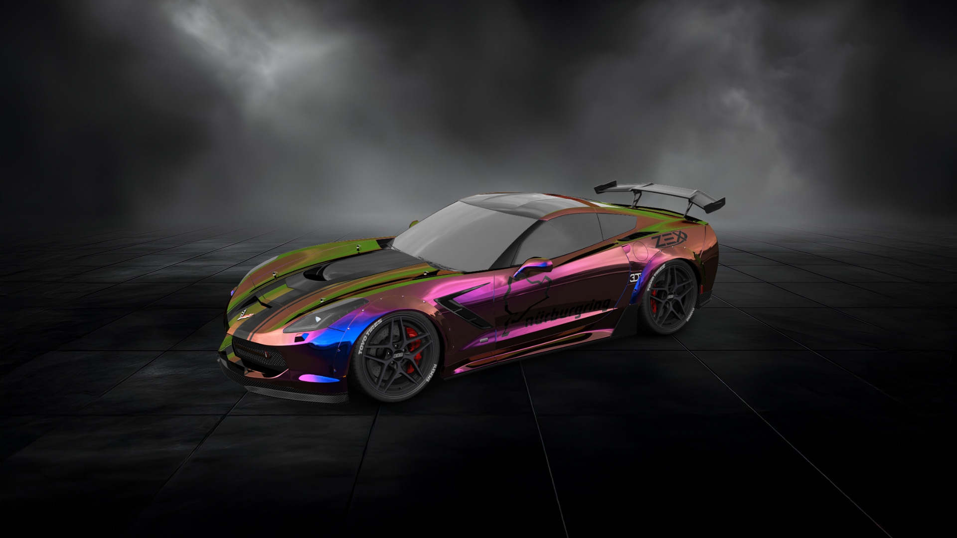 Chevrolet Corvette C7 2 Door Coupe 2015 tuning