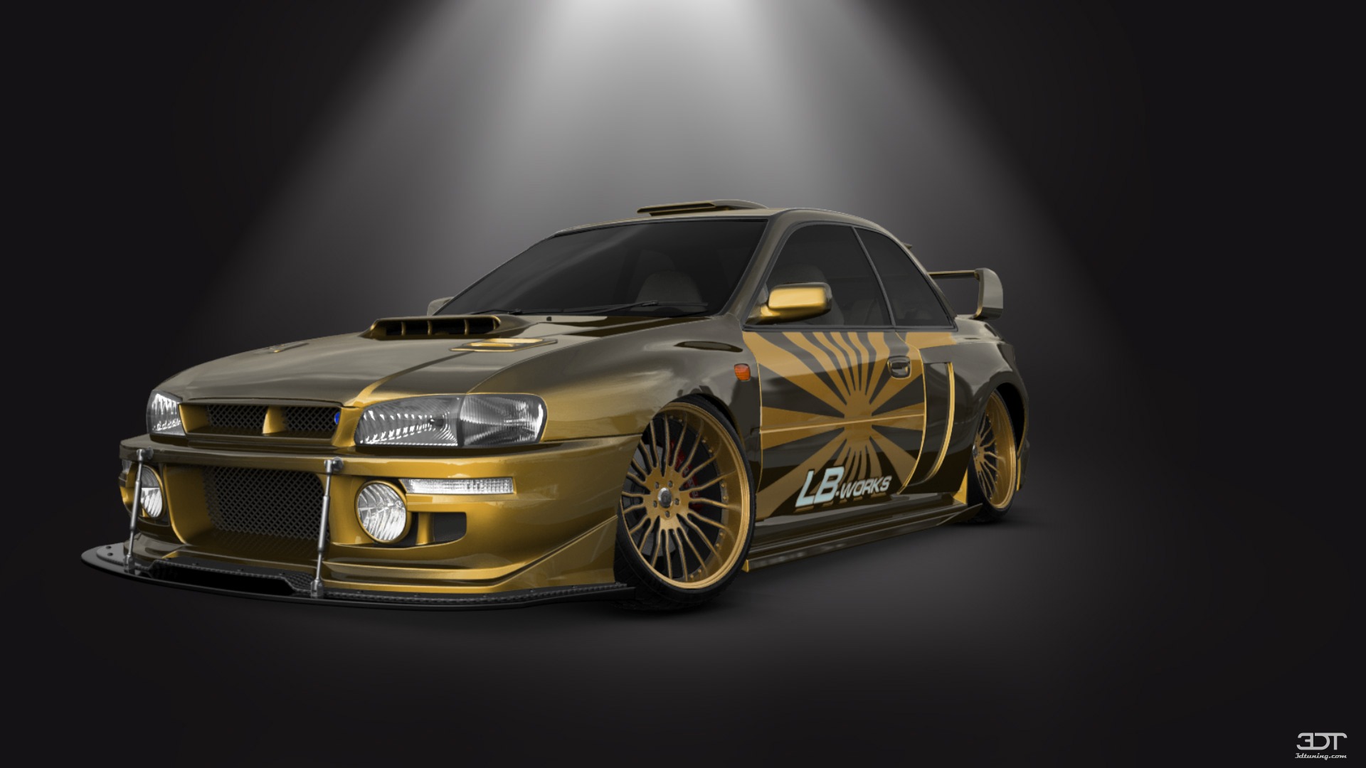 Subaru Impreza WRX STI 22B 2 Door Coupe 2000 tuning