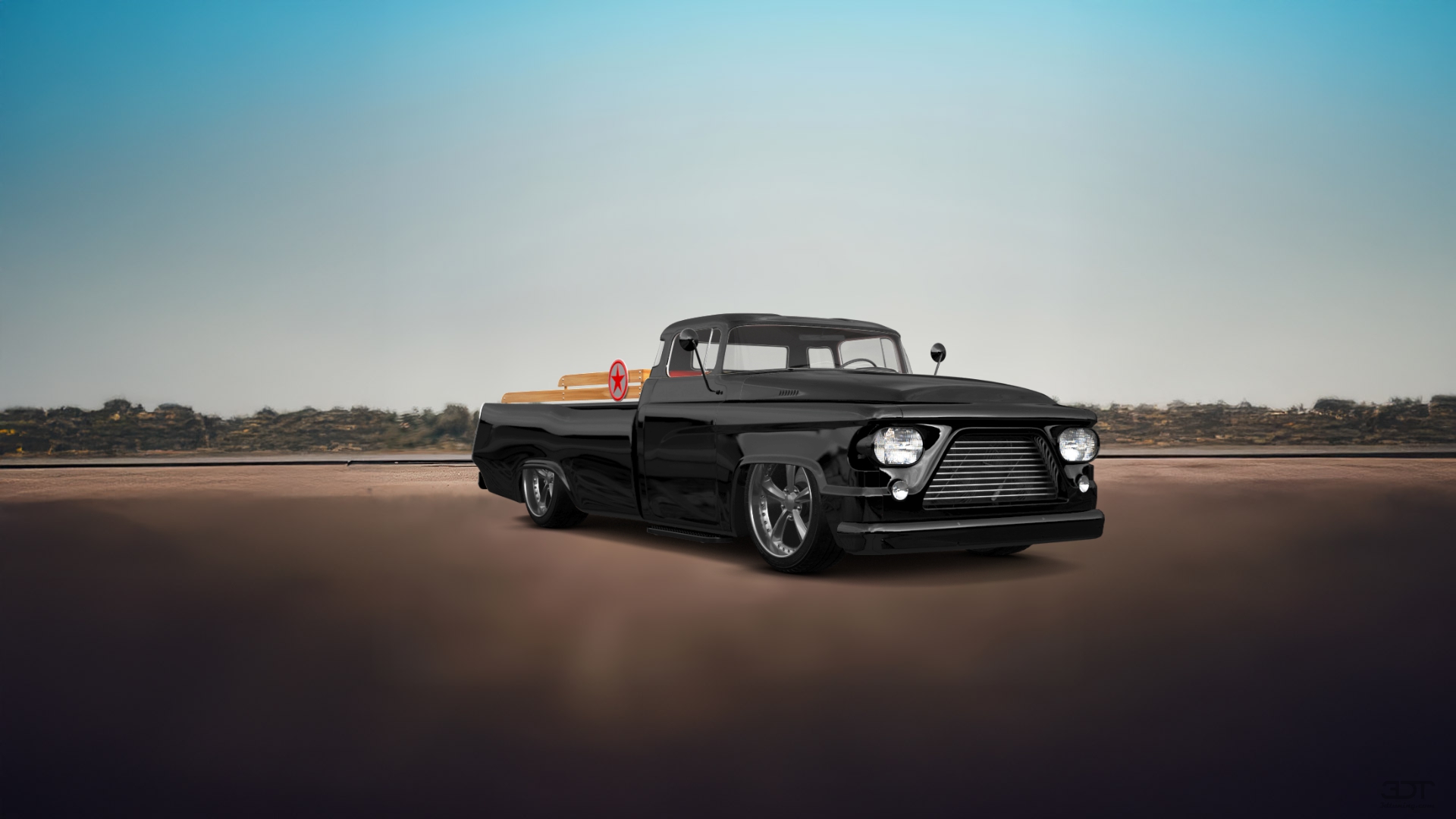 Dodge C series 2 Door pickup truck 1958 tuning