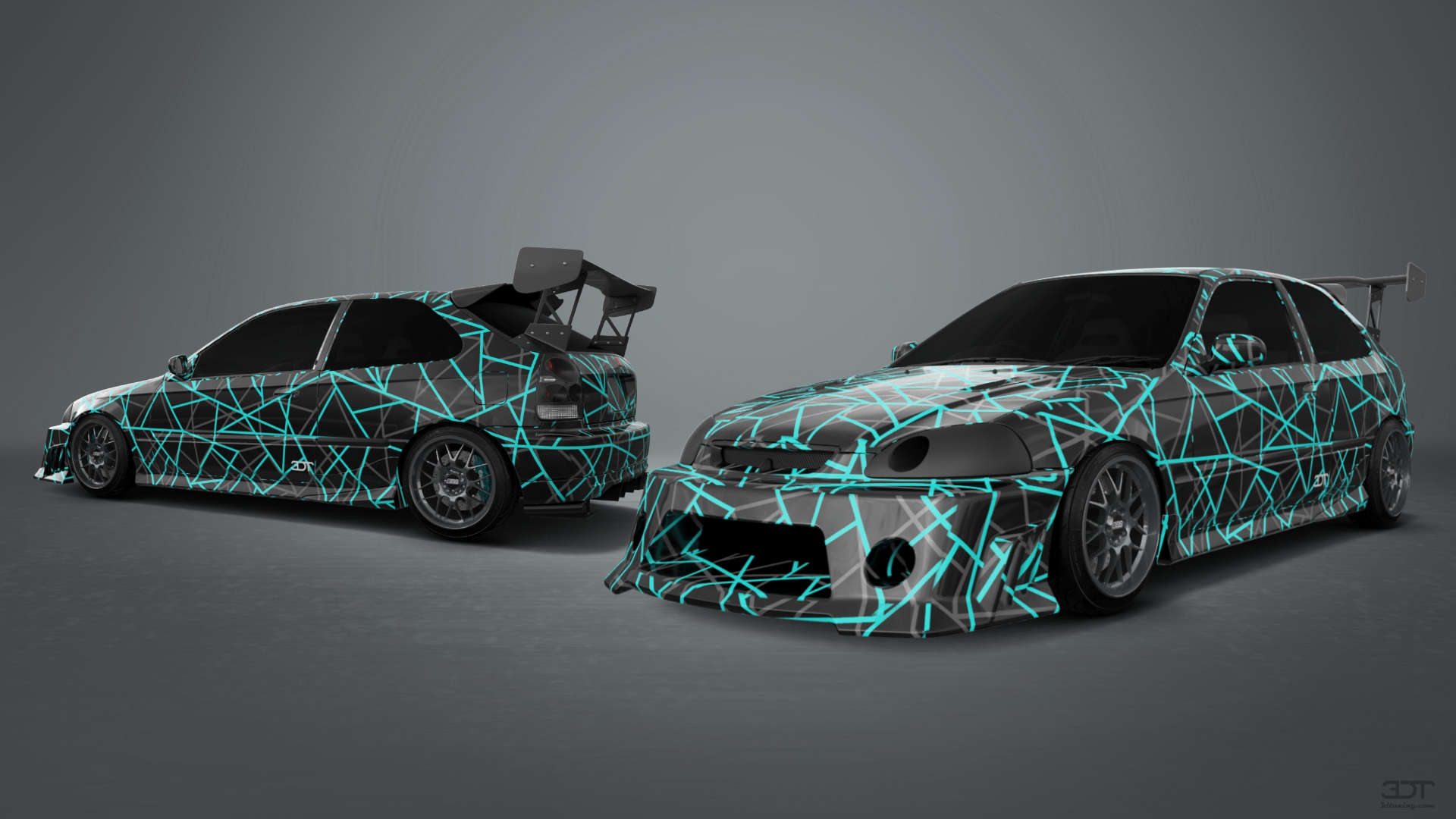 Honda Civic 3 Door Hatchback 1997 tuning