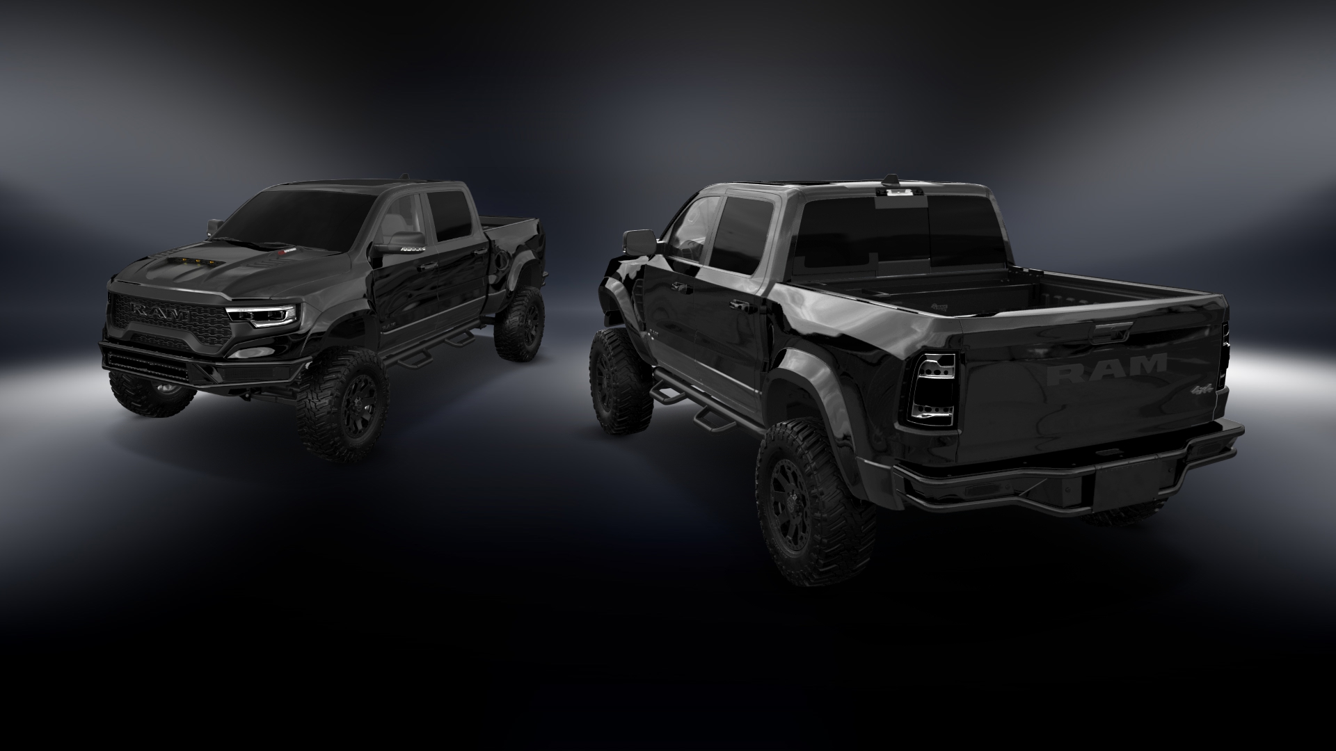 Dodge Ram 1500 TRX 4 Door pickup truck 2021