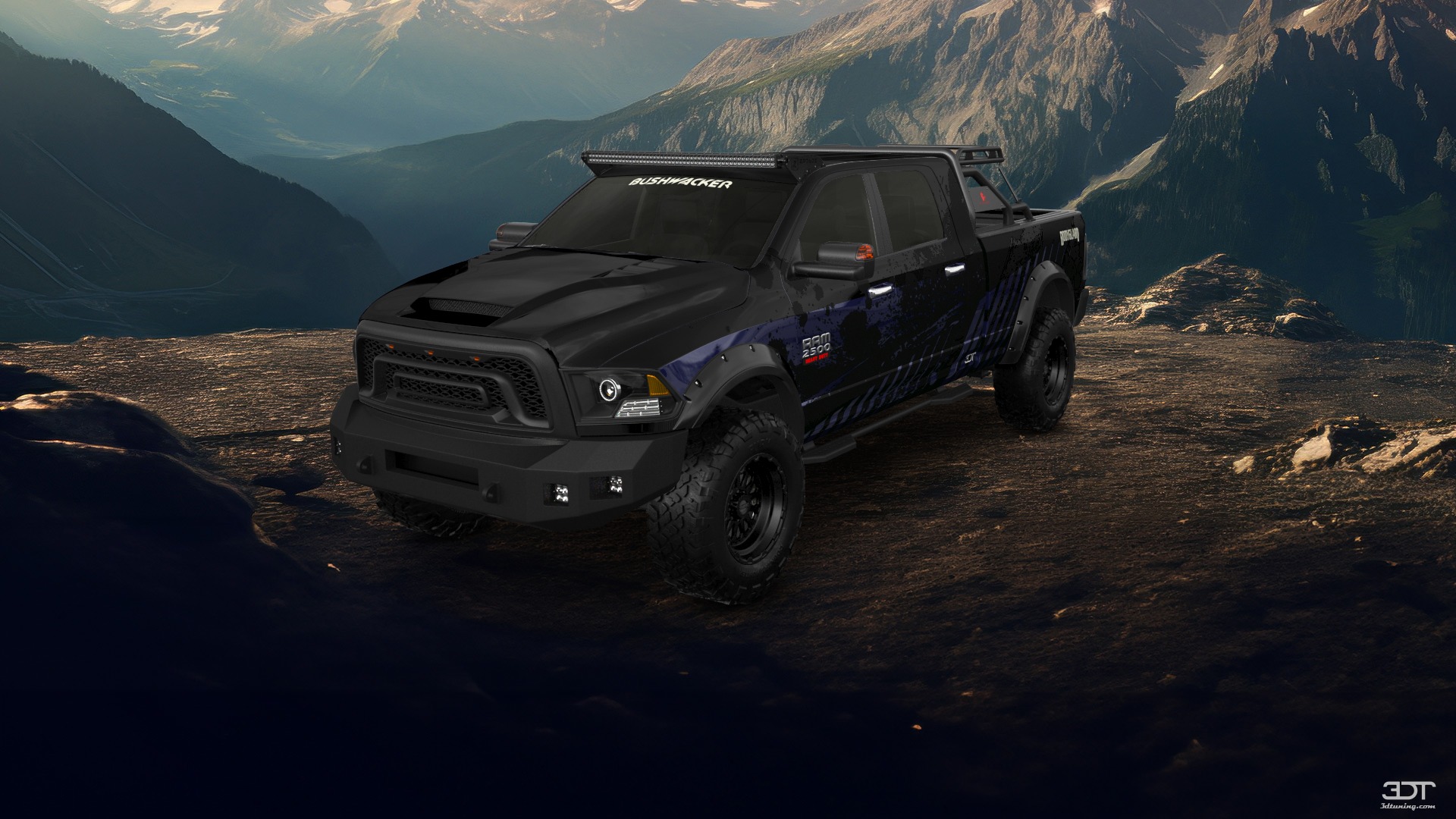 Dodge Ram 2500 Mega Cab 6.4 ft box 4 Door pickup truck 2010 tuning