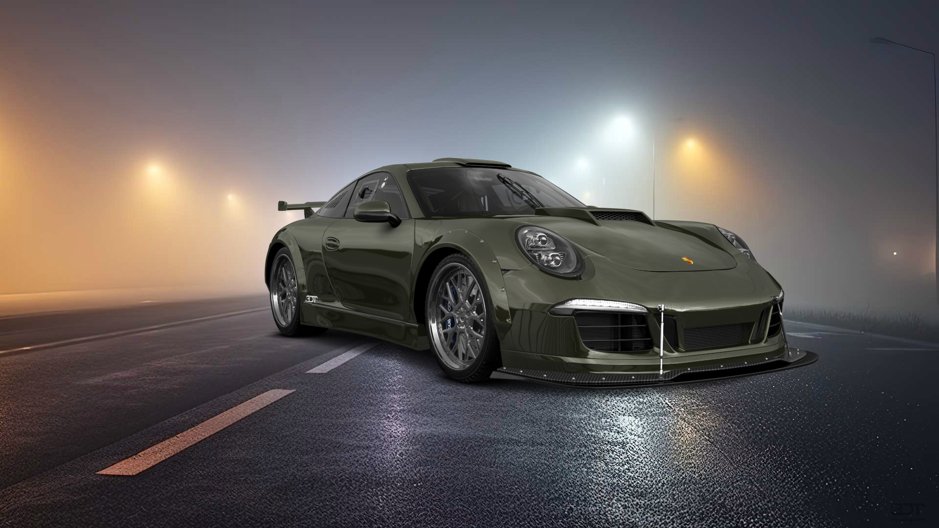 Porsche 911 Carrera 2 Door Coupe 2011 tuning