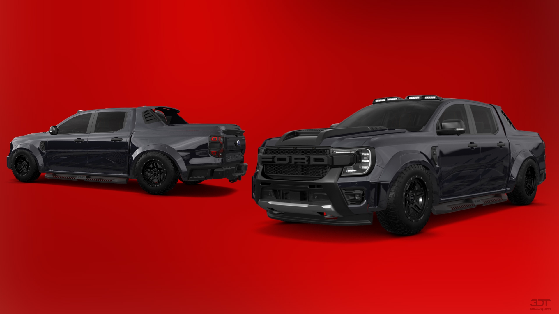Ford Ranger 4 Door pickup truck 2022 tuning
