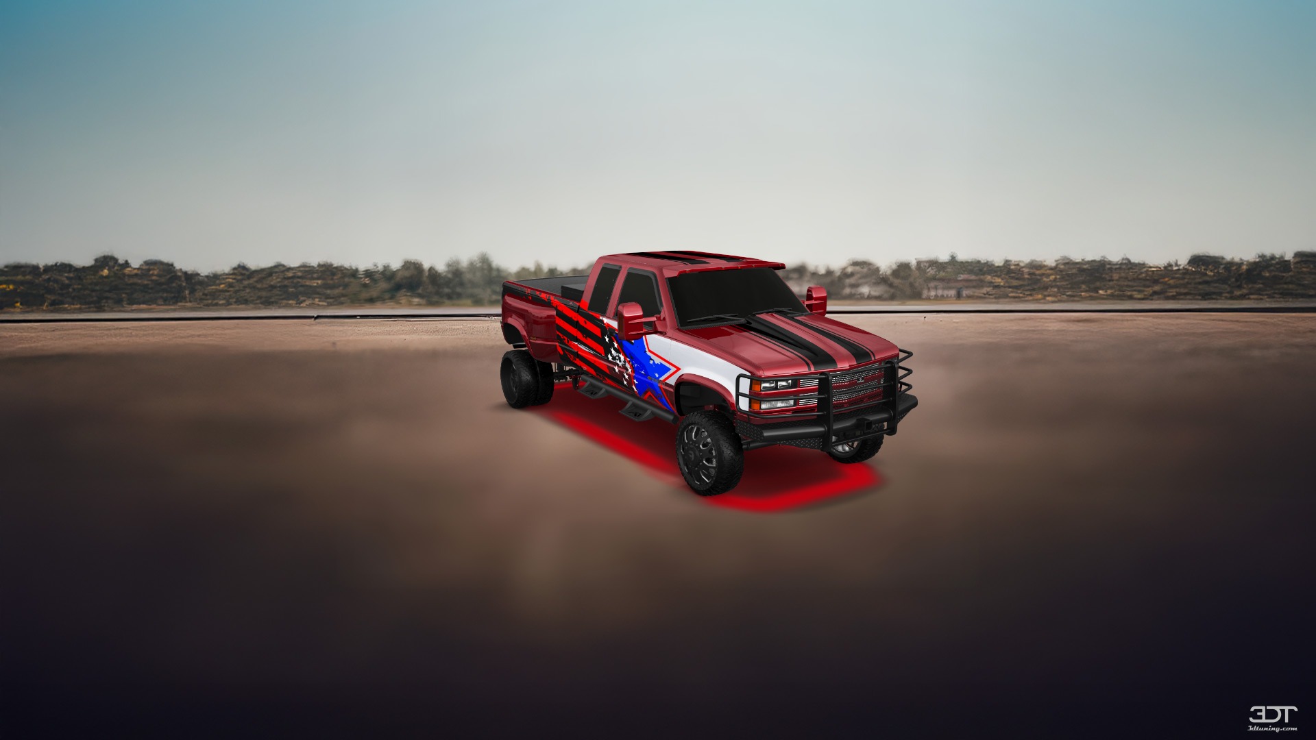 Chevrolet K3500 Extended Cab Pickup Truck 1988