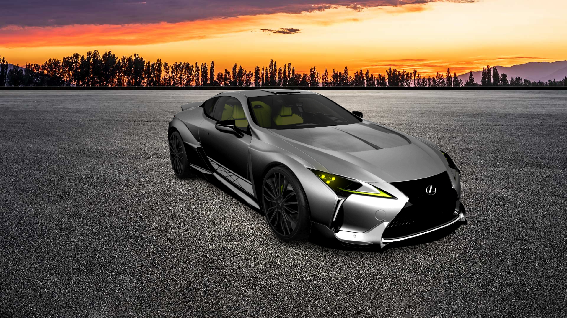 Lexus LC500 2 door fastback coupe 2017