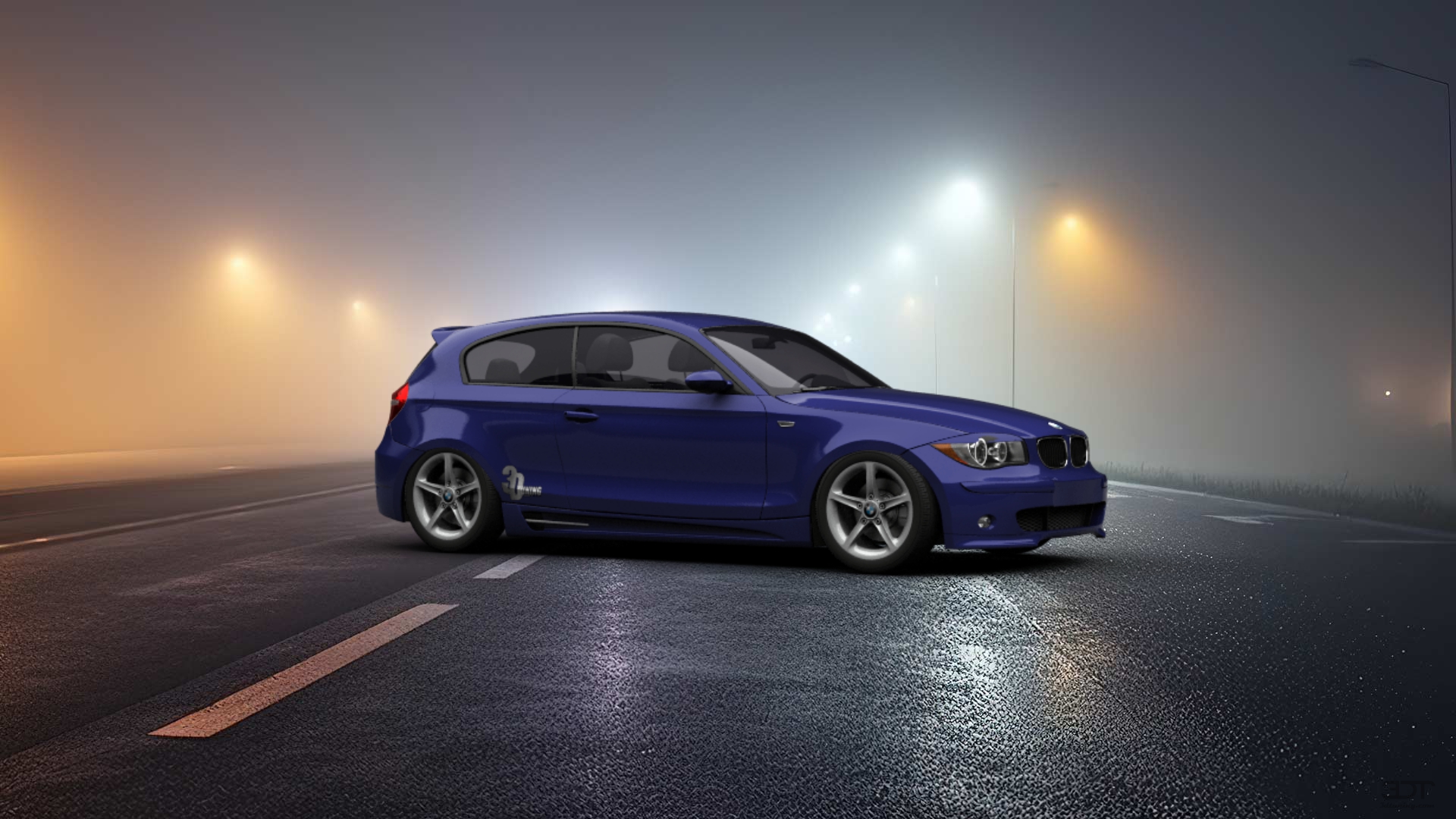 BMW 1 Series 3 Door Hatchback 2009 tuning