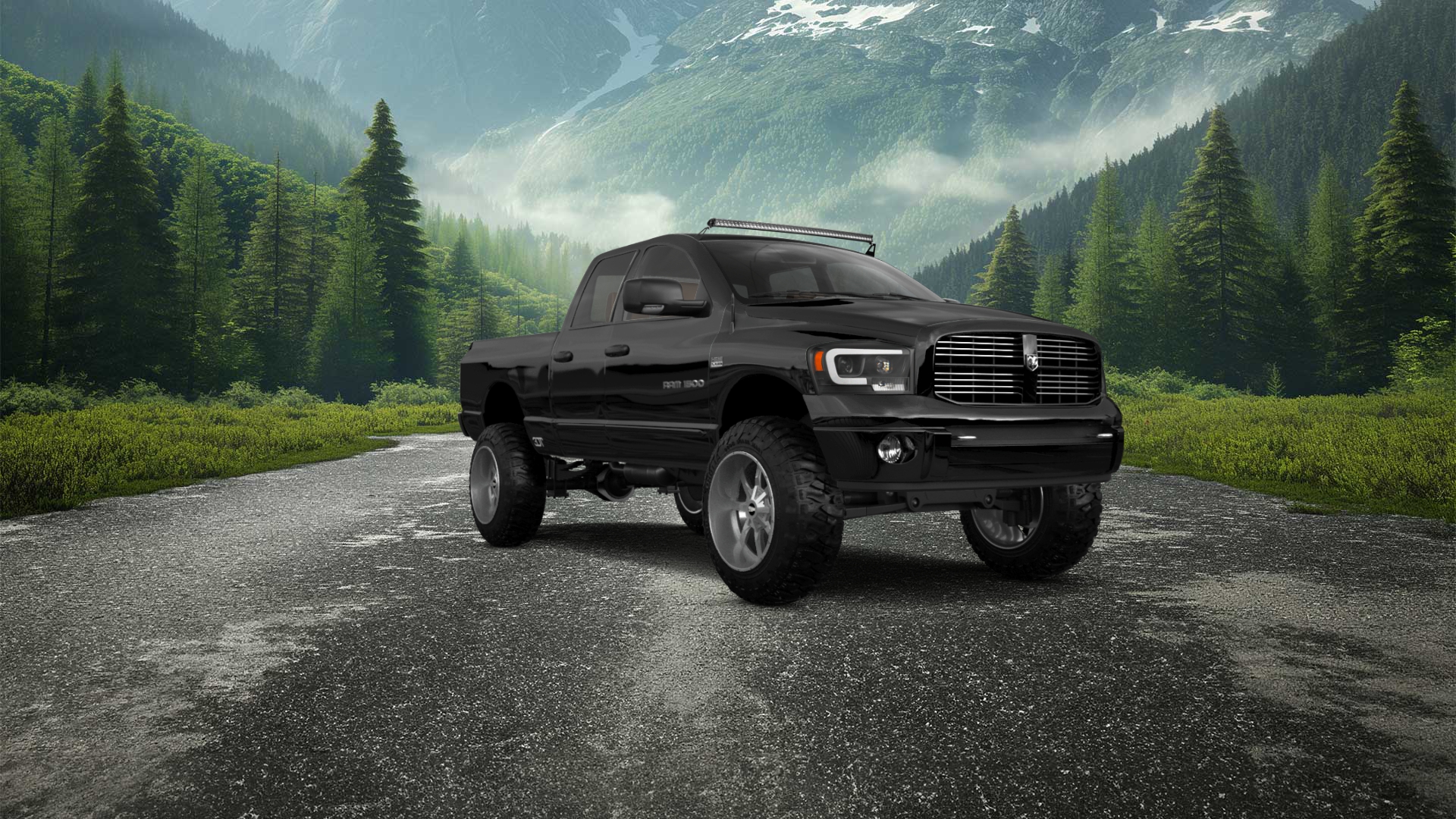 Dodge Ram 1500 Quad-Cab 4 Door pickup truck 2006 tuning