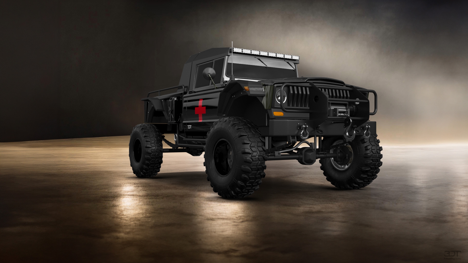 Jeep Kaiser M715 2 Door pickup truck 1968 tuning